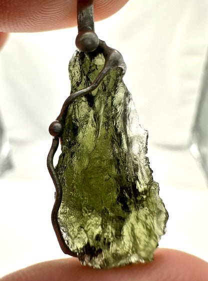 Pendente in Moldavite – P/V001