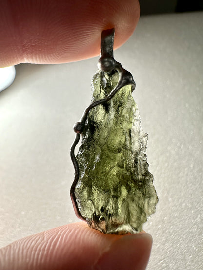Pendente in Moldavite – P/V001