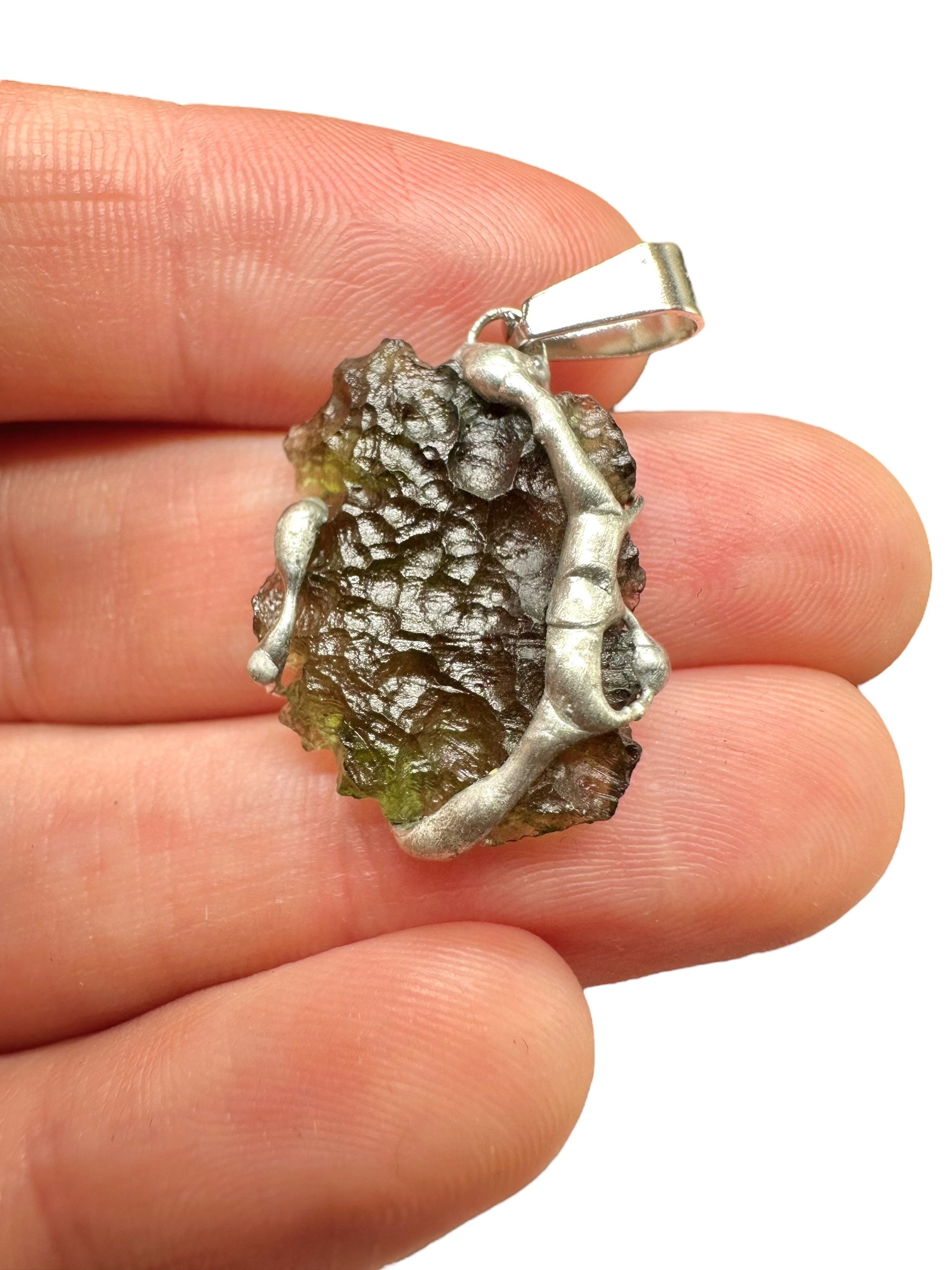 Moldavite pendant - P/V002