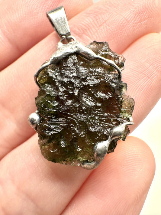Pendente in Moldavite – P/V002