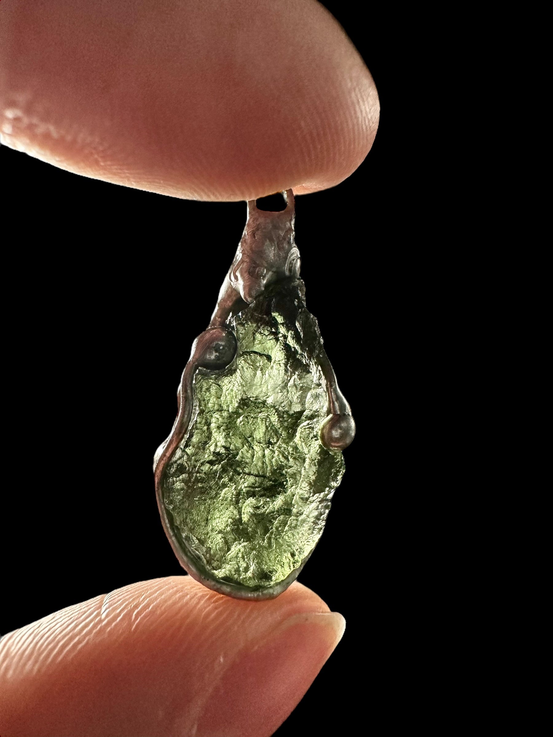 Moldavite pendant - P/V004