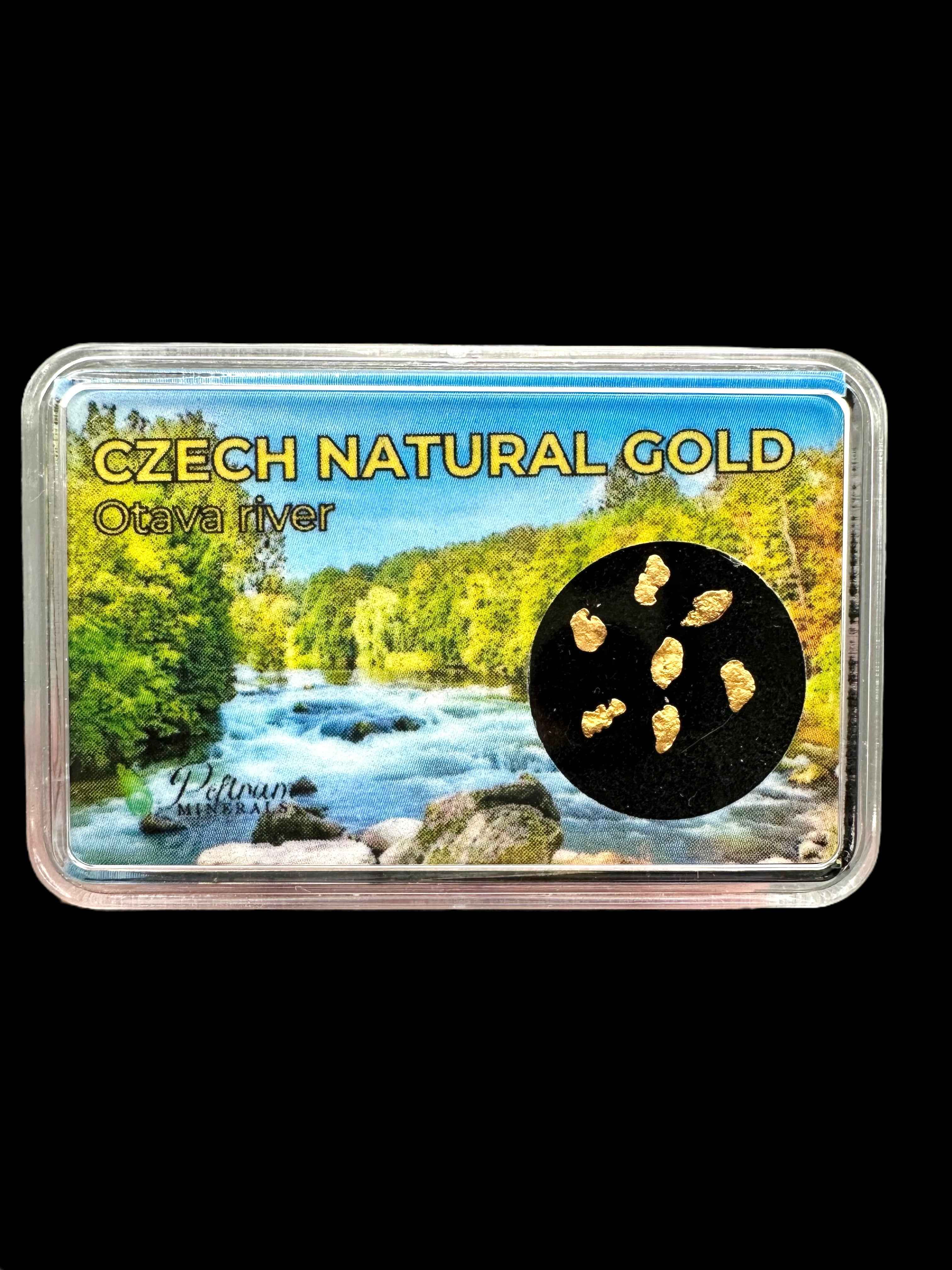 Gold in box – Otava, CZ