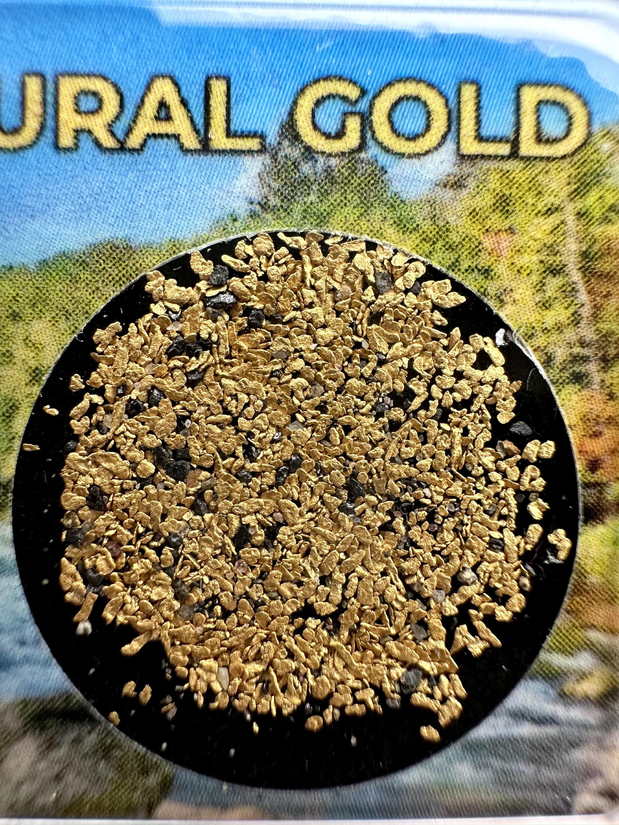 Gold in box – Otava, CZ - ZL077