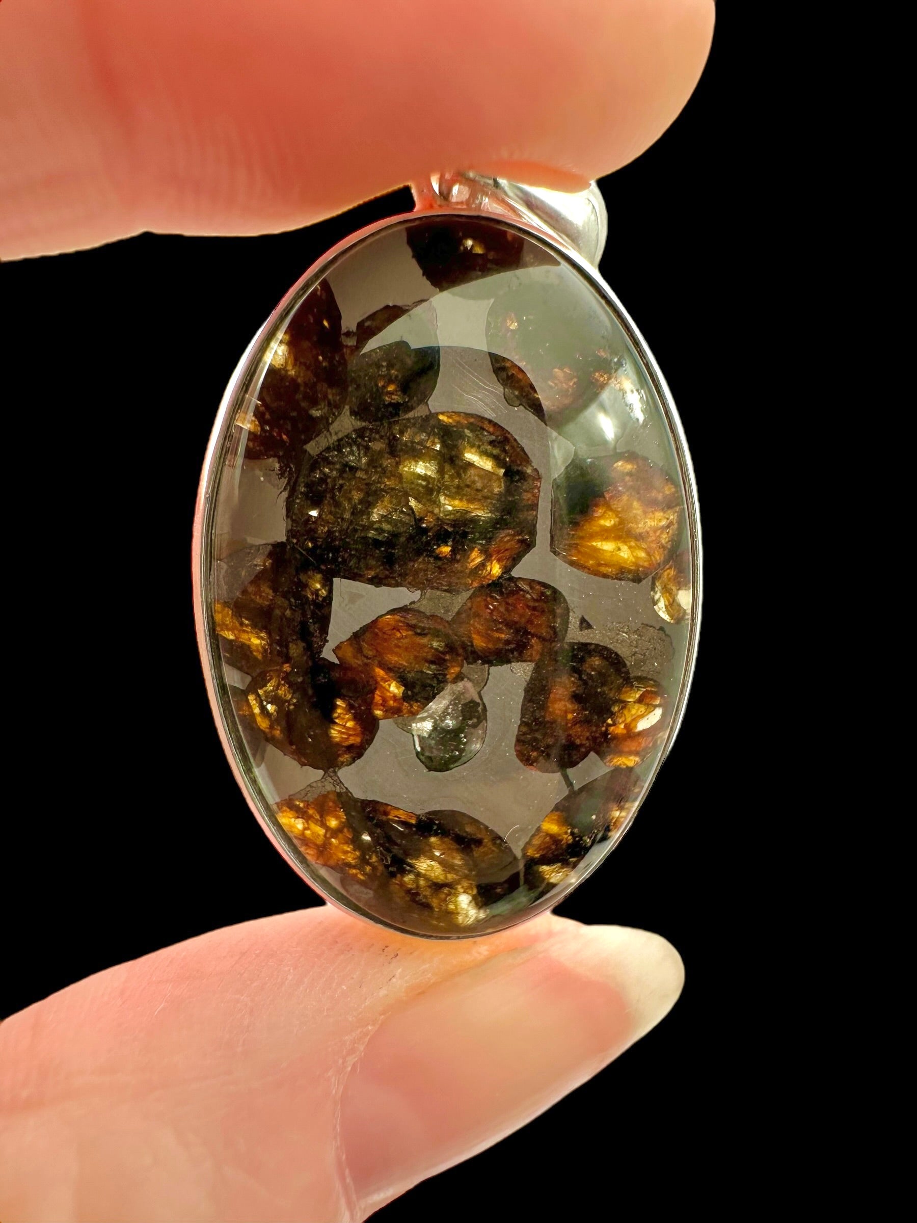 Sericho meteorite pendant - SP/M007