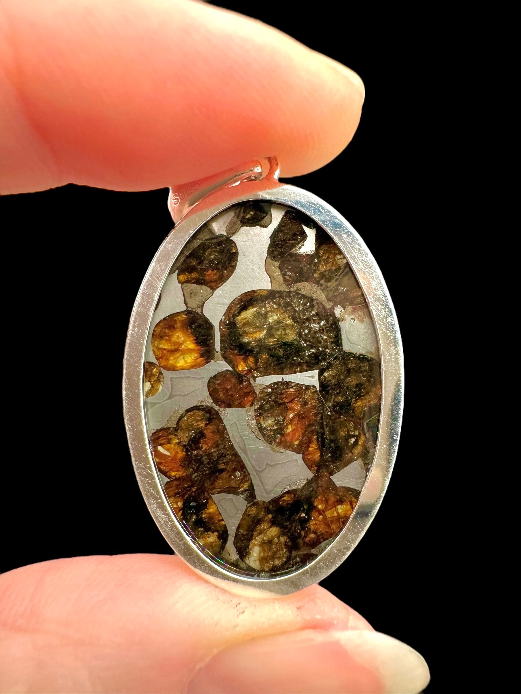 Sericho meteorite pendant - SP/M007