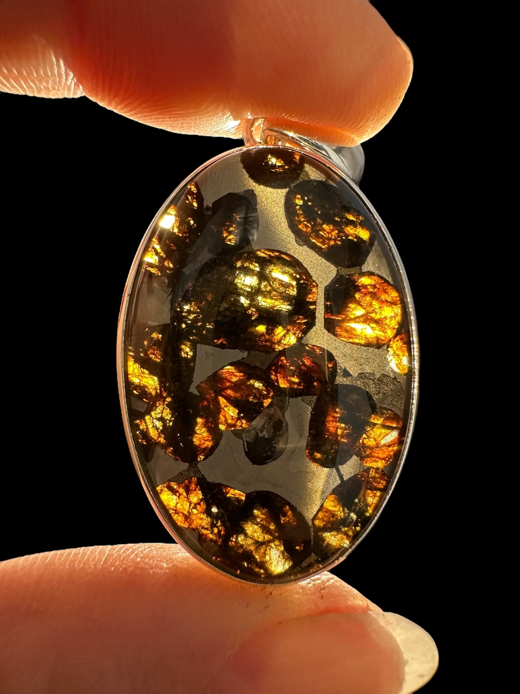Sericho meteorite pendant - SP/M007