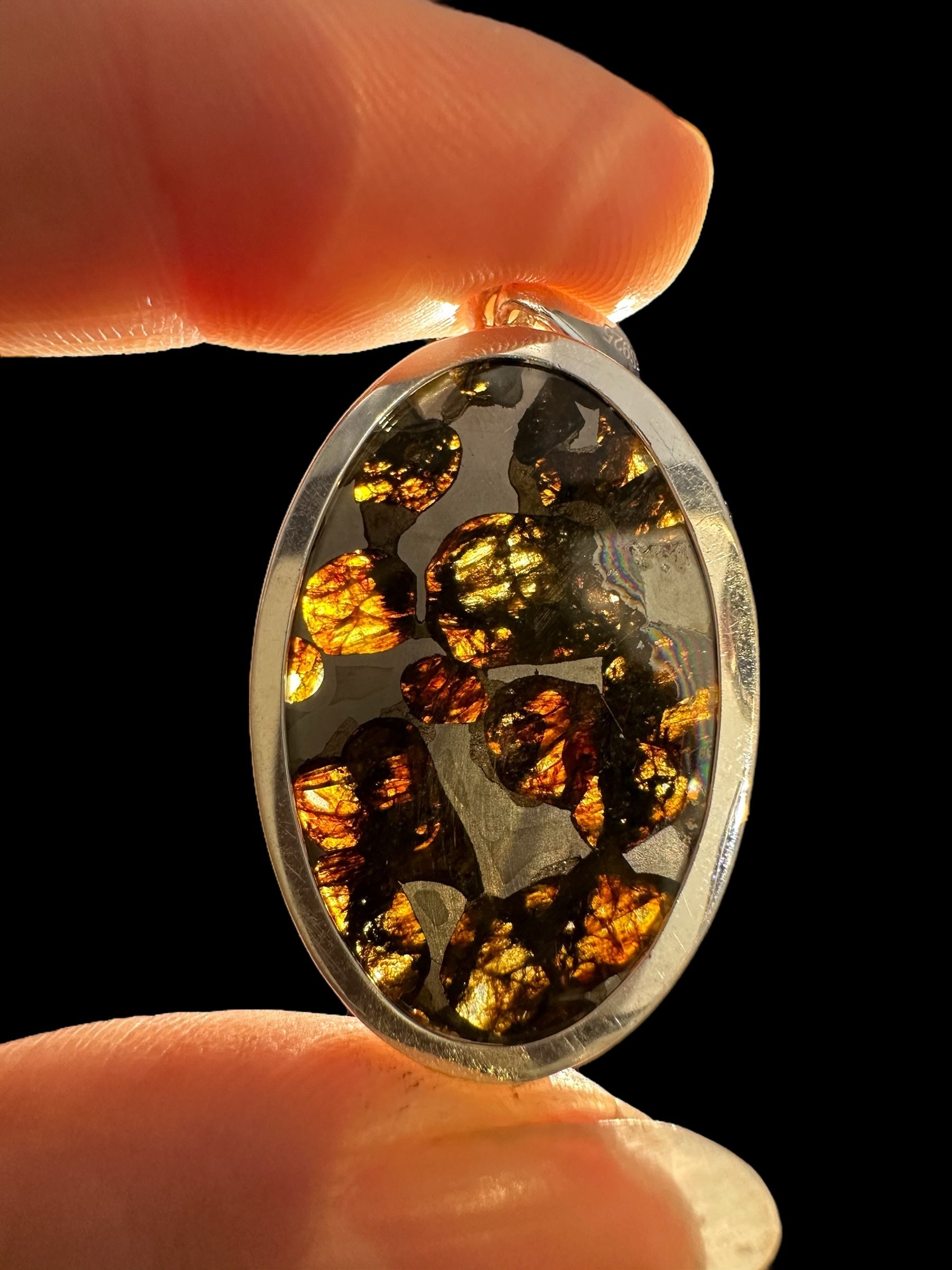 Sericho meteorite pendant - SP/M007