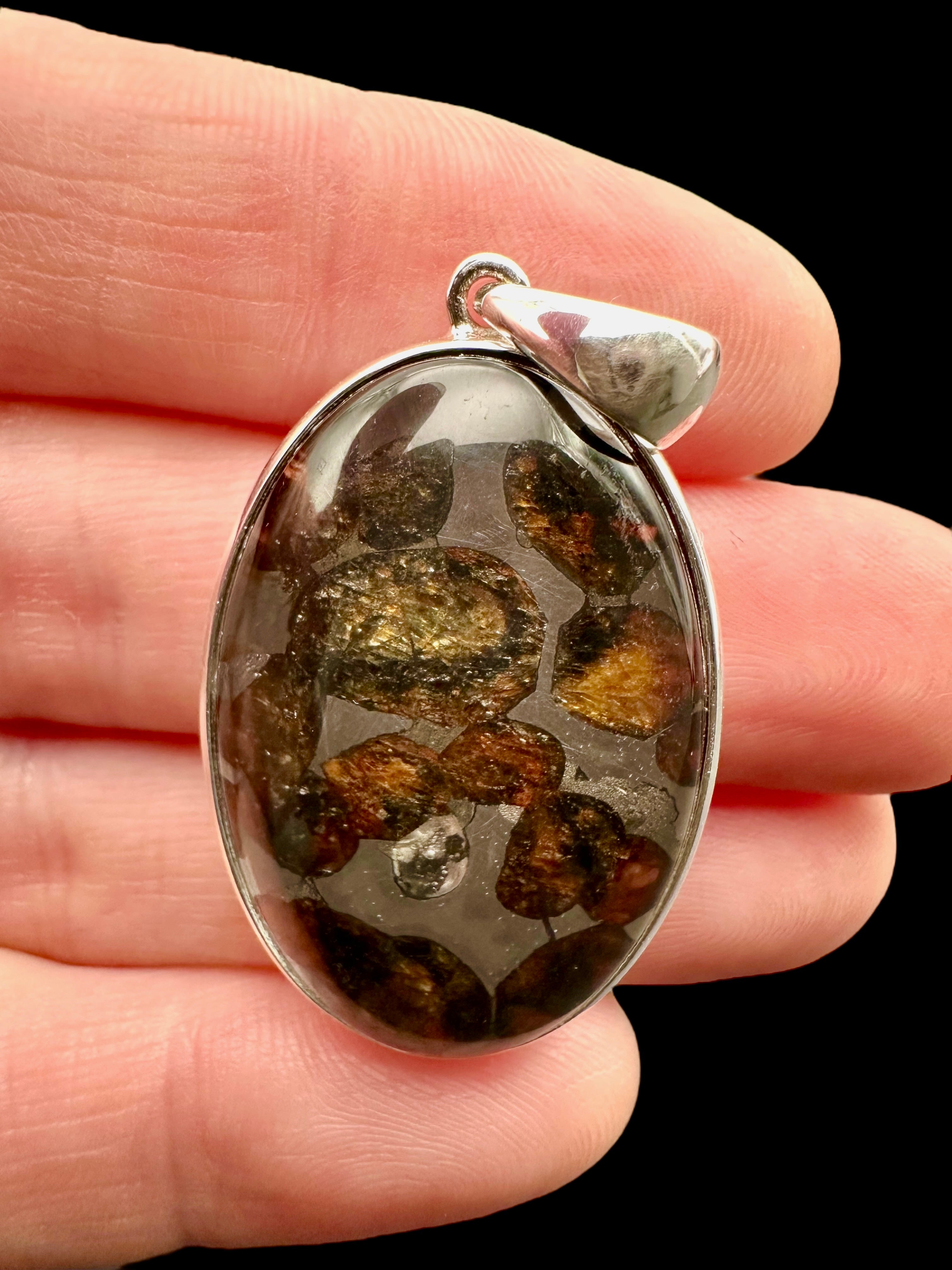 Sericho meteorite pendant