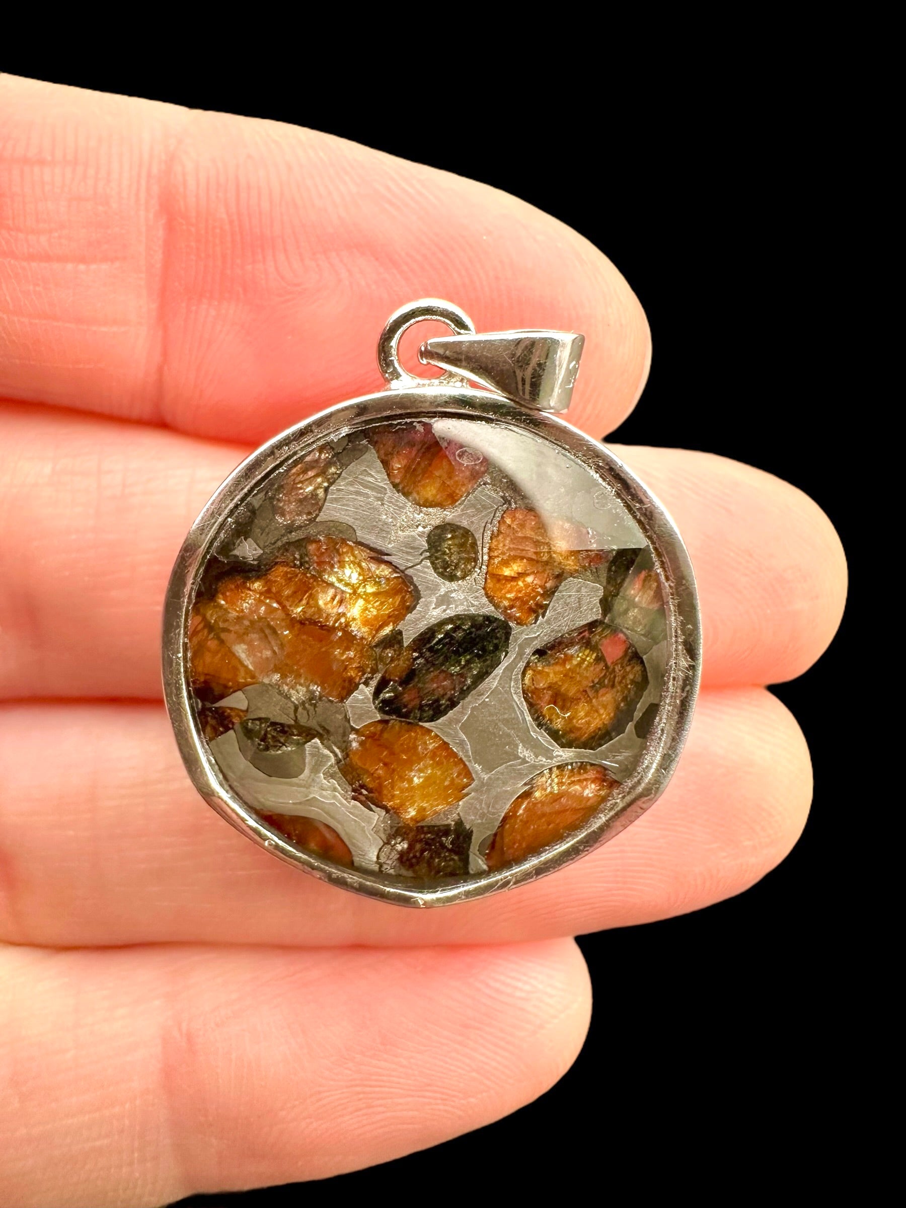 Sericho meteorite pendant - SP/M008