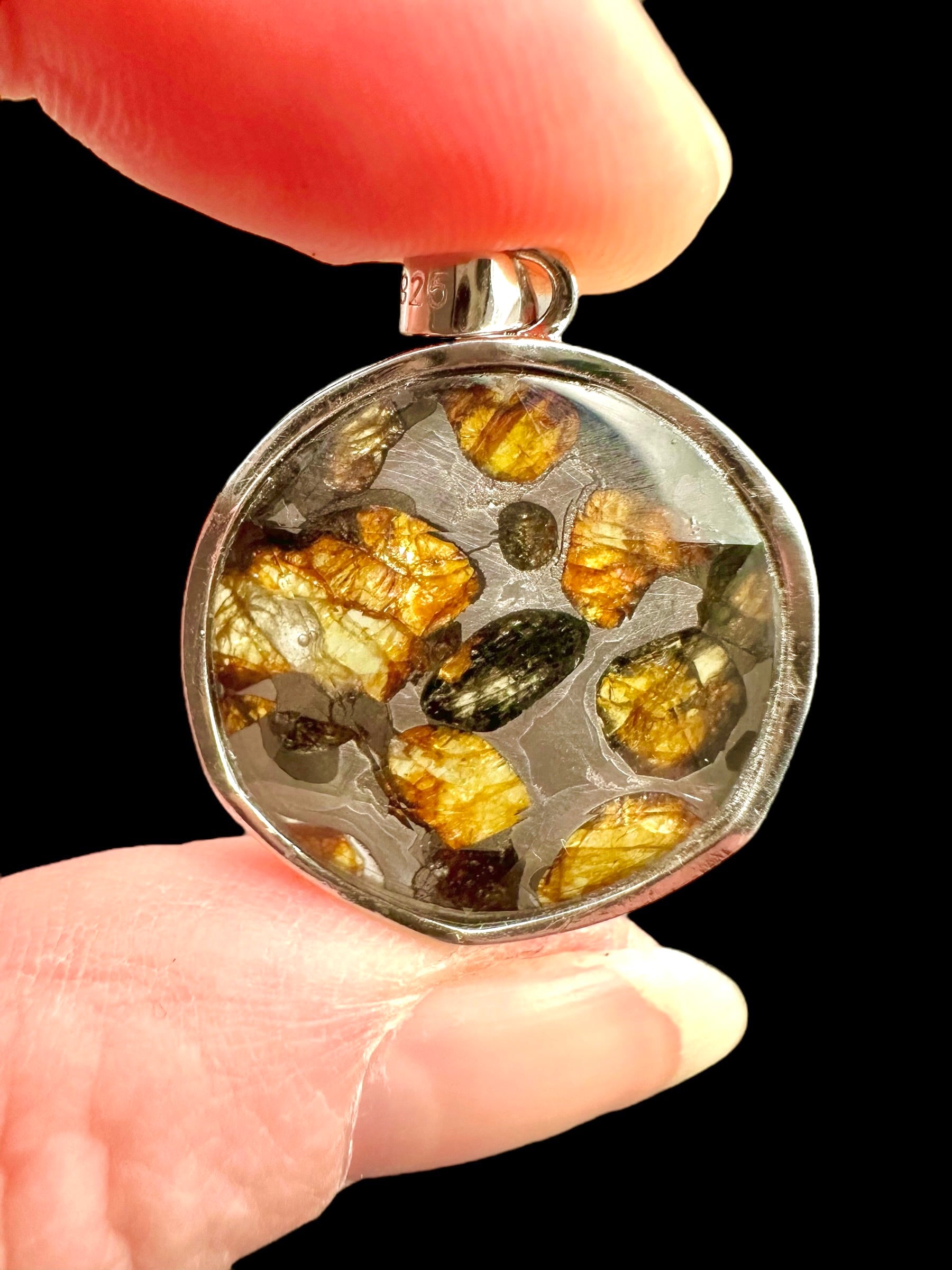 Sericho meteorite pendant - SP/M008