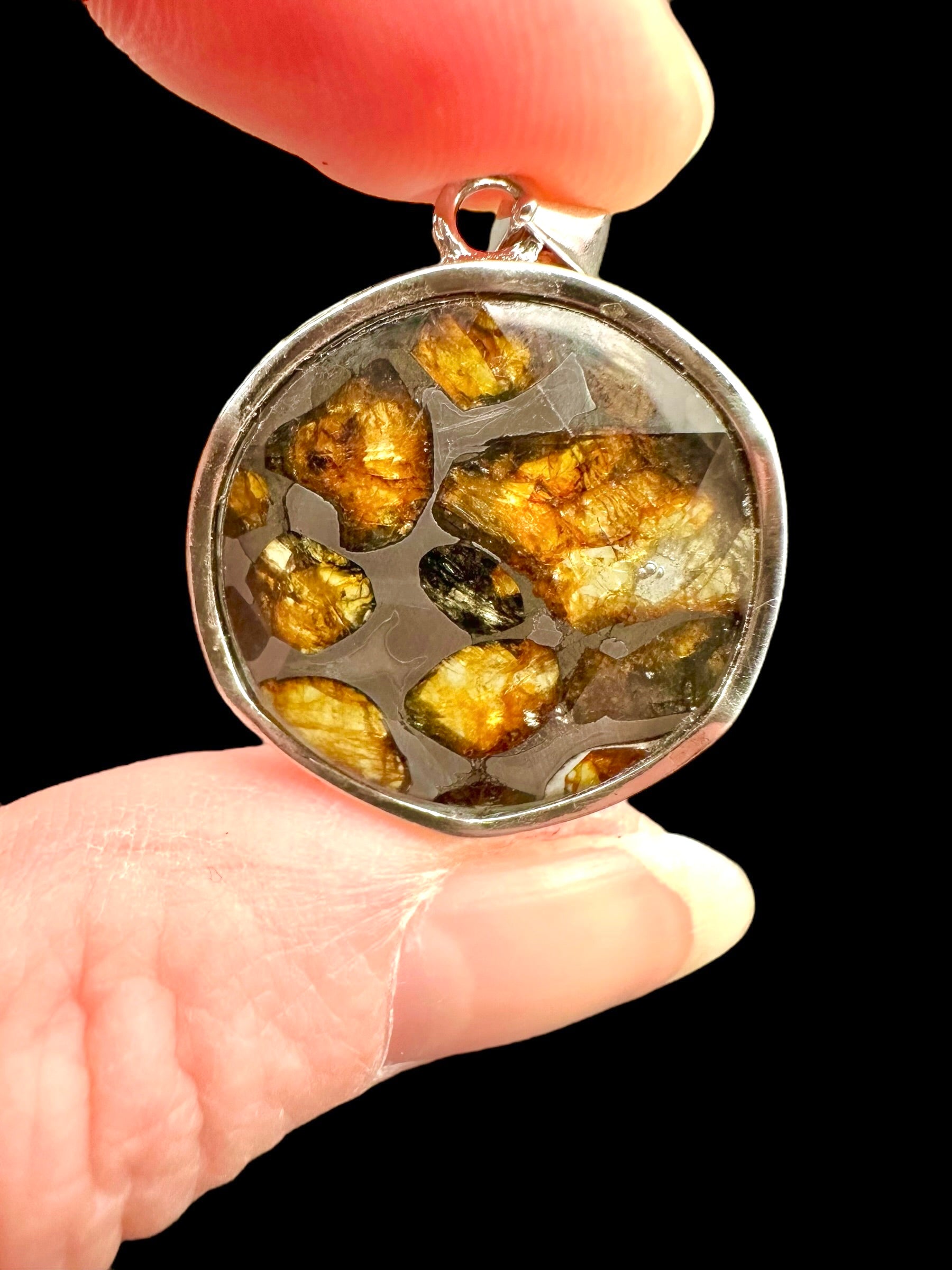 Sericho meteorite pendant - SP/M008