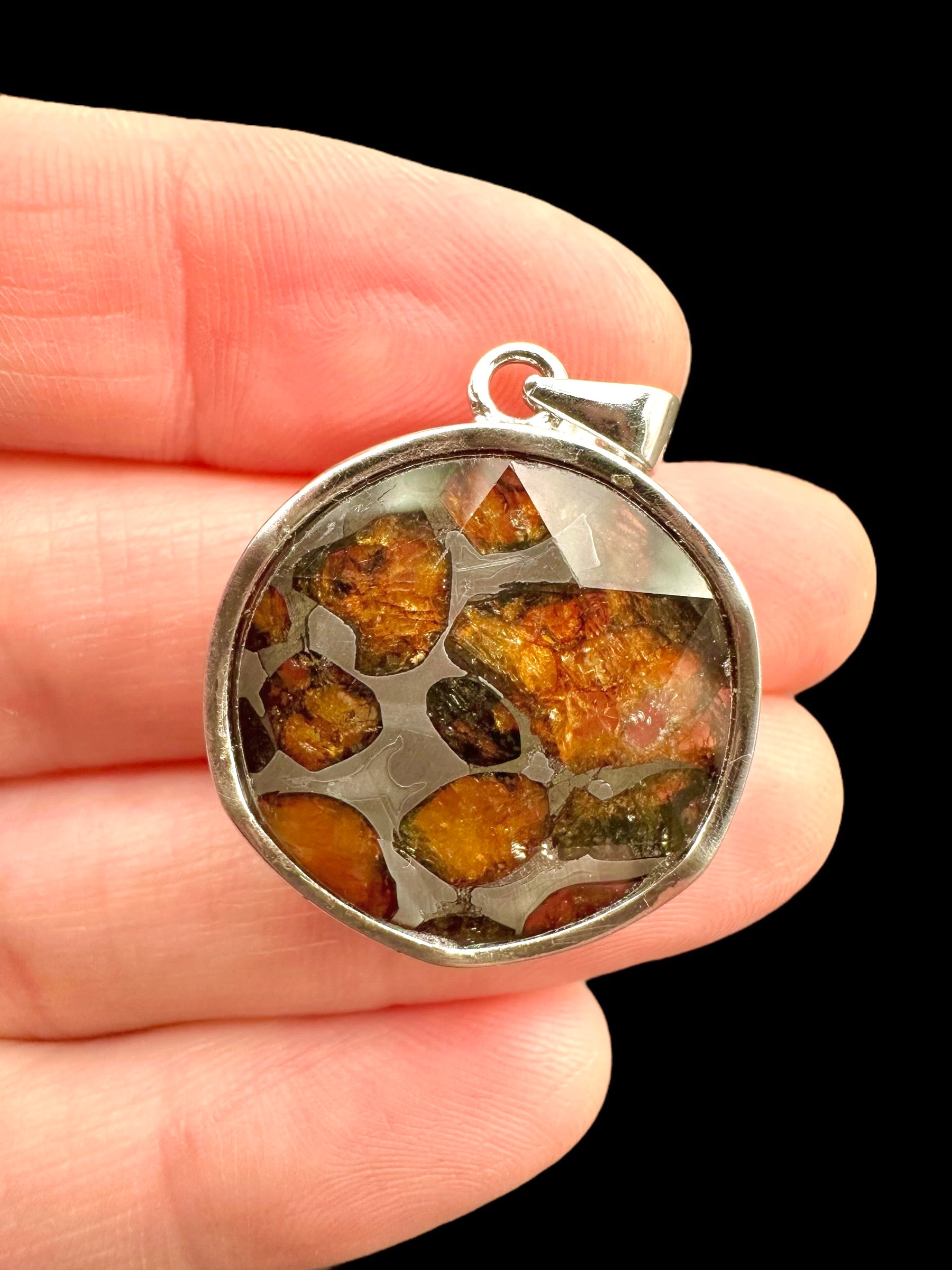 Sericho meteorite pendant