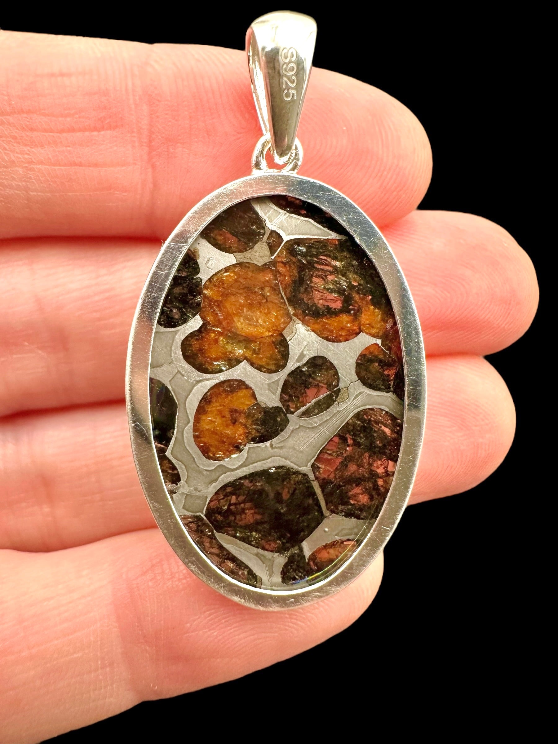 Sericho meteorite pendant - SP/M009