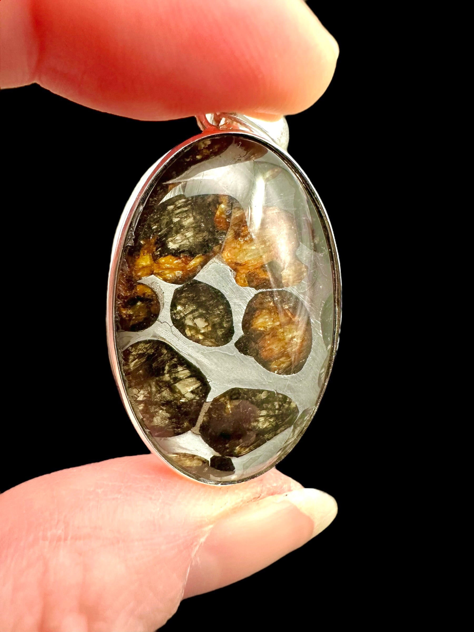 Sericho meteorite pendant - SP/M009