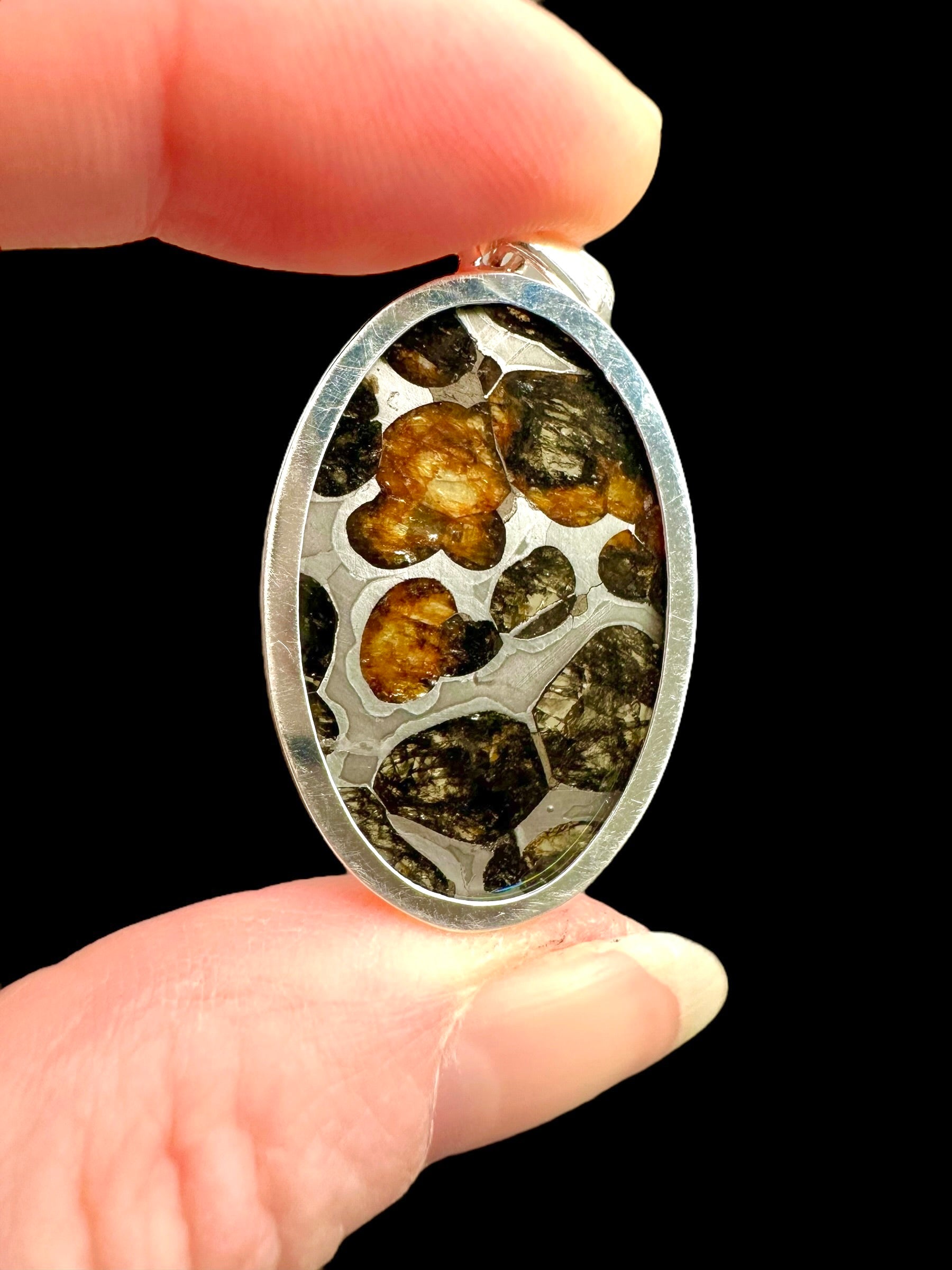 Sericho meteorite pendant - SP/M009