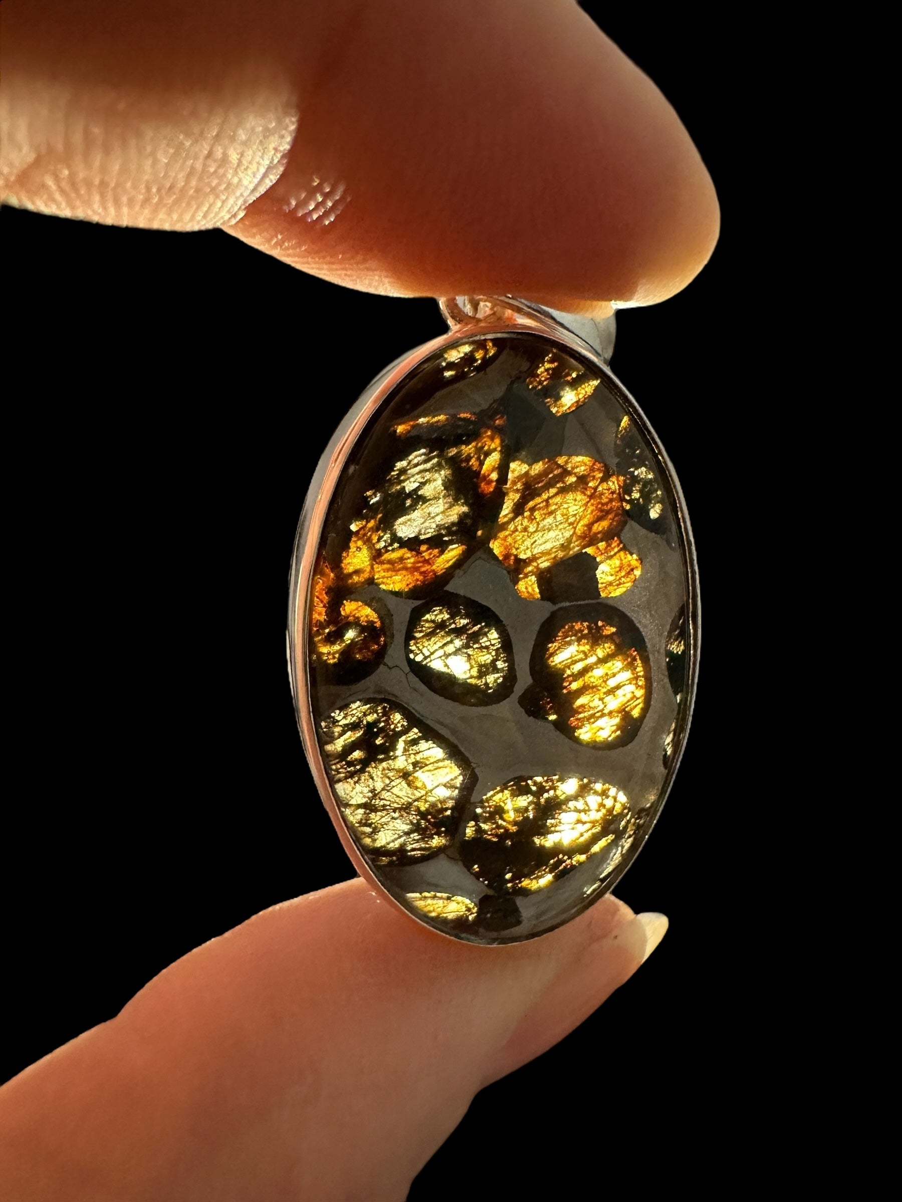 Sericho meteorite pendant - SP/M009