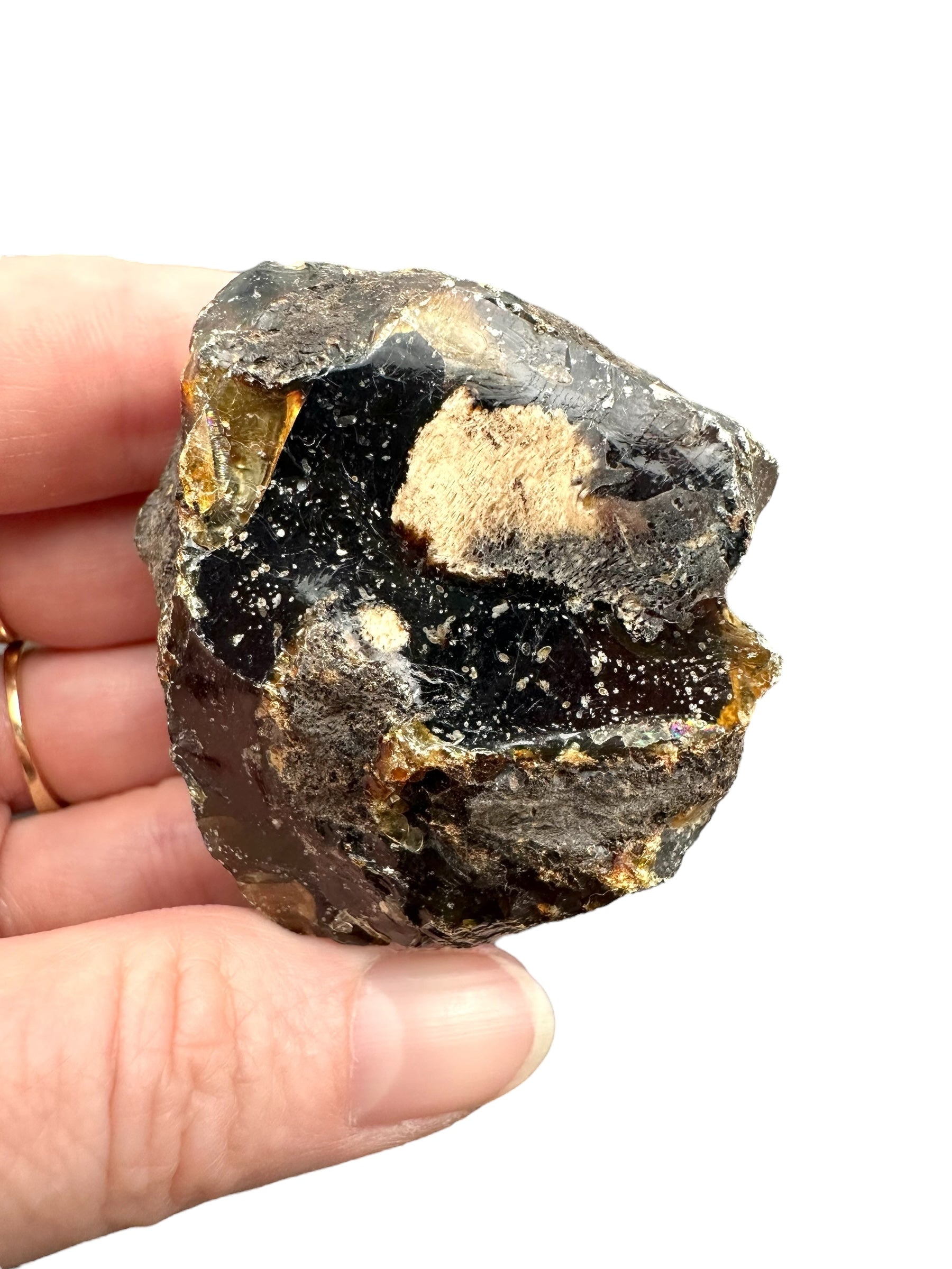 Raw amber – Sumatra, Indonesia - JNI19