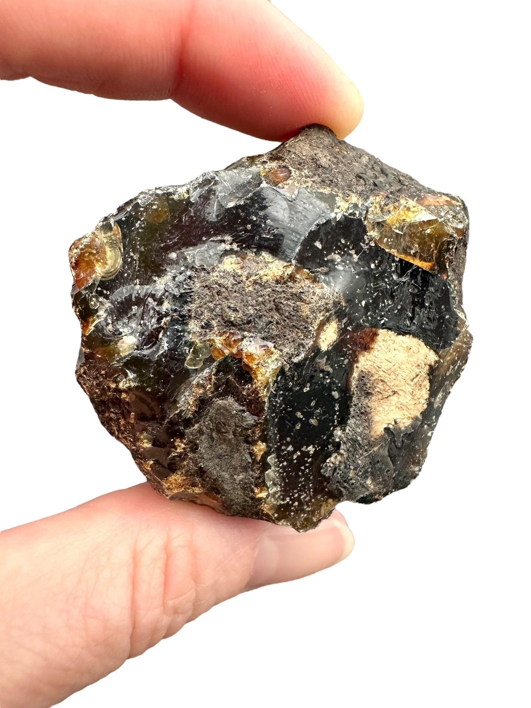 Raw amber – Sumatra, Indonesia - JNI19