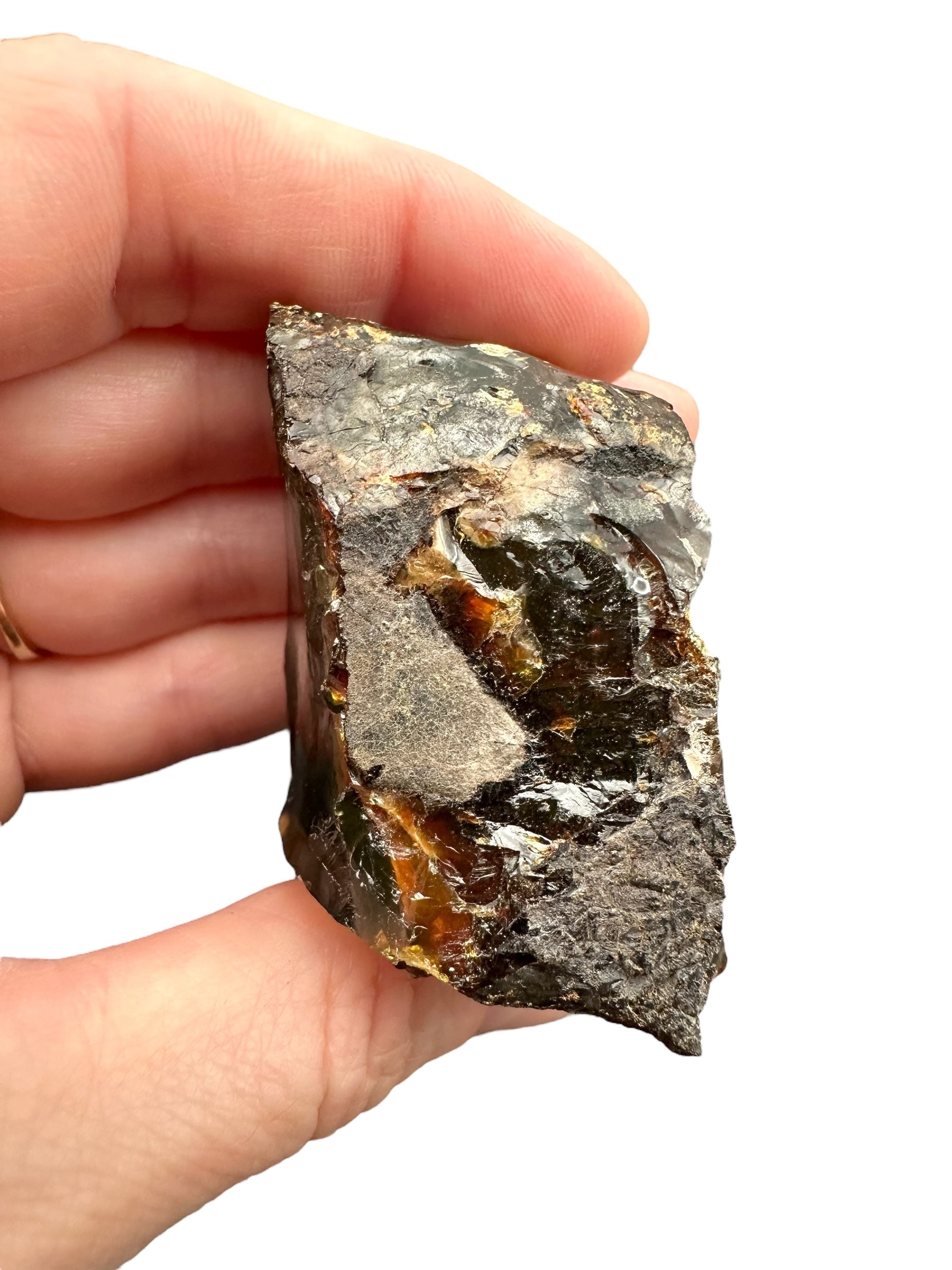 Raw amber – Sumatra, Indonesia - JNI28
