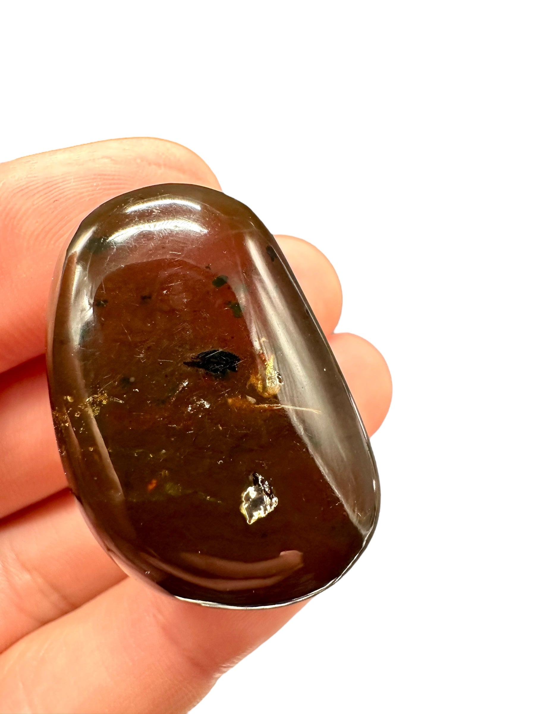 Tumbled amber – Sumatra, Indonesia