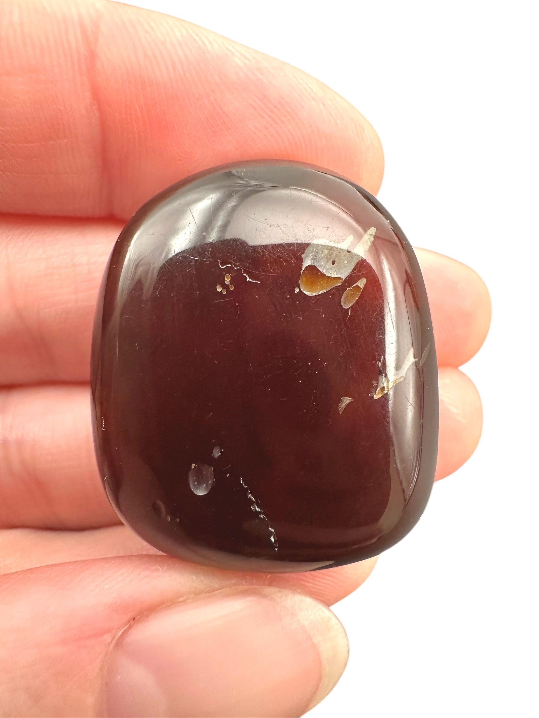 Tumbled amber – Sumatra, Indonesia
