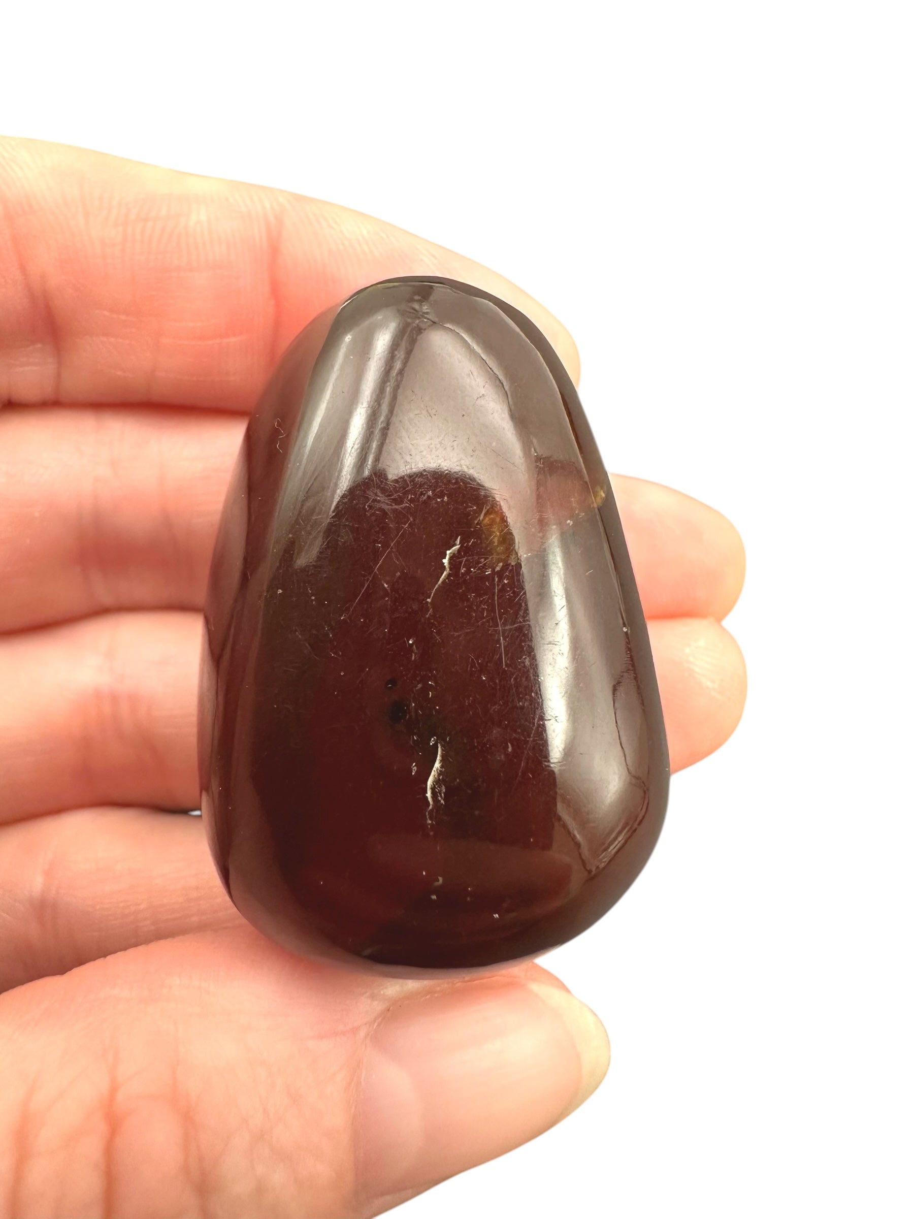 Tumbled amber – Sumatra, Indonesia