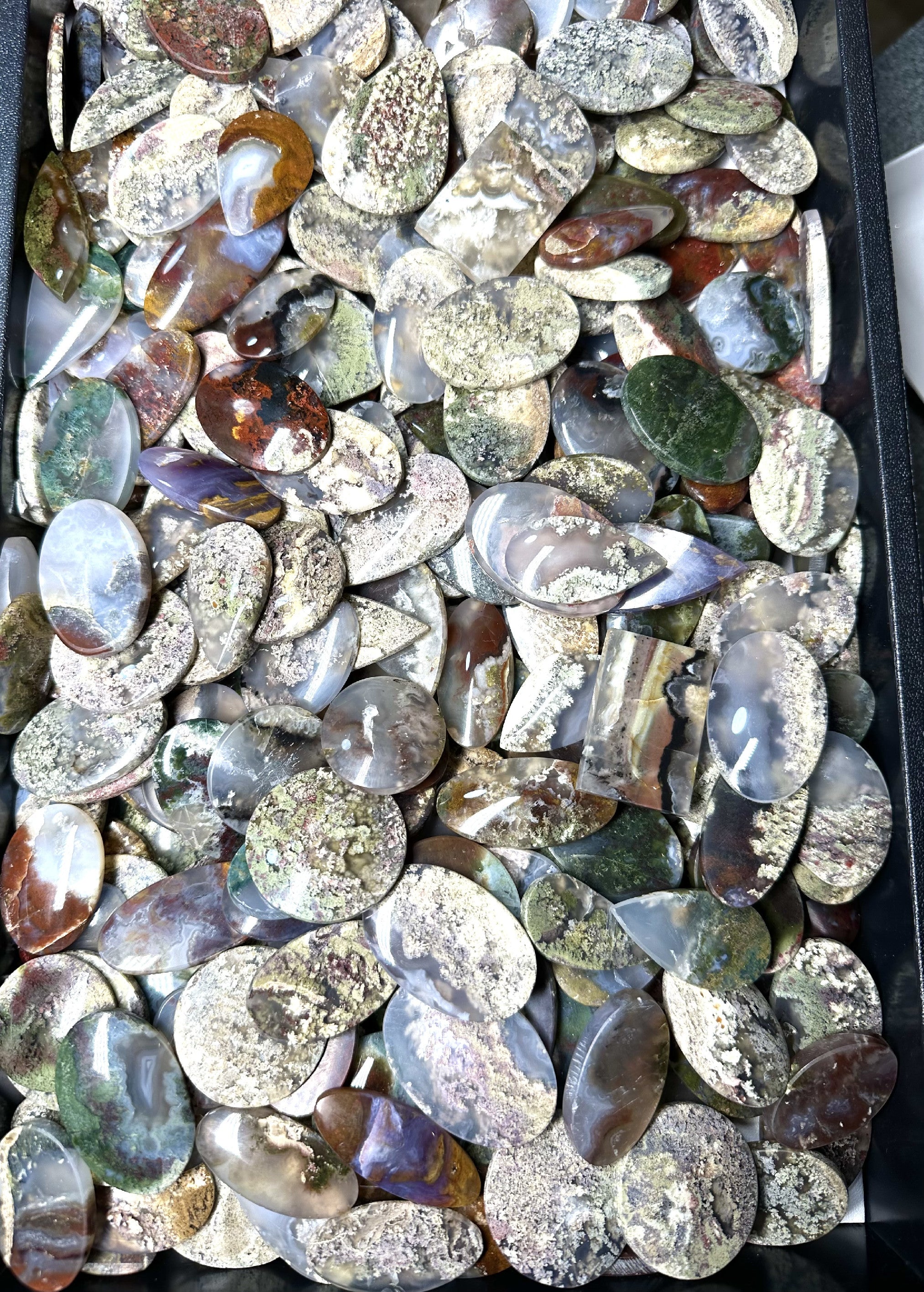 Moos agate – 200 pieces