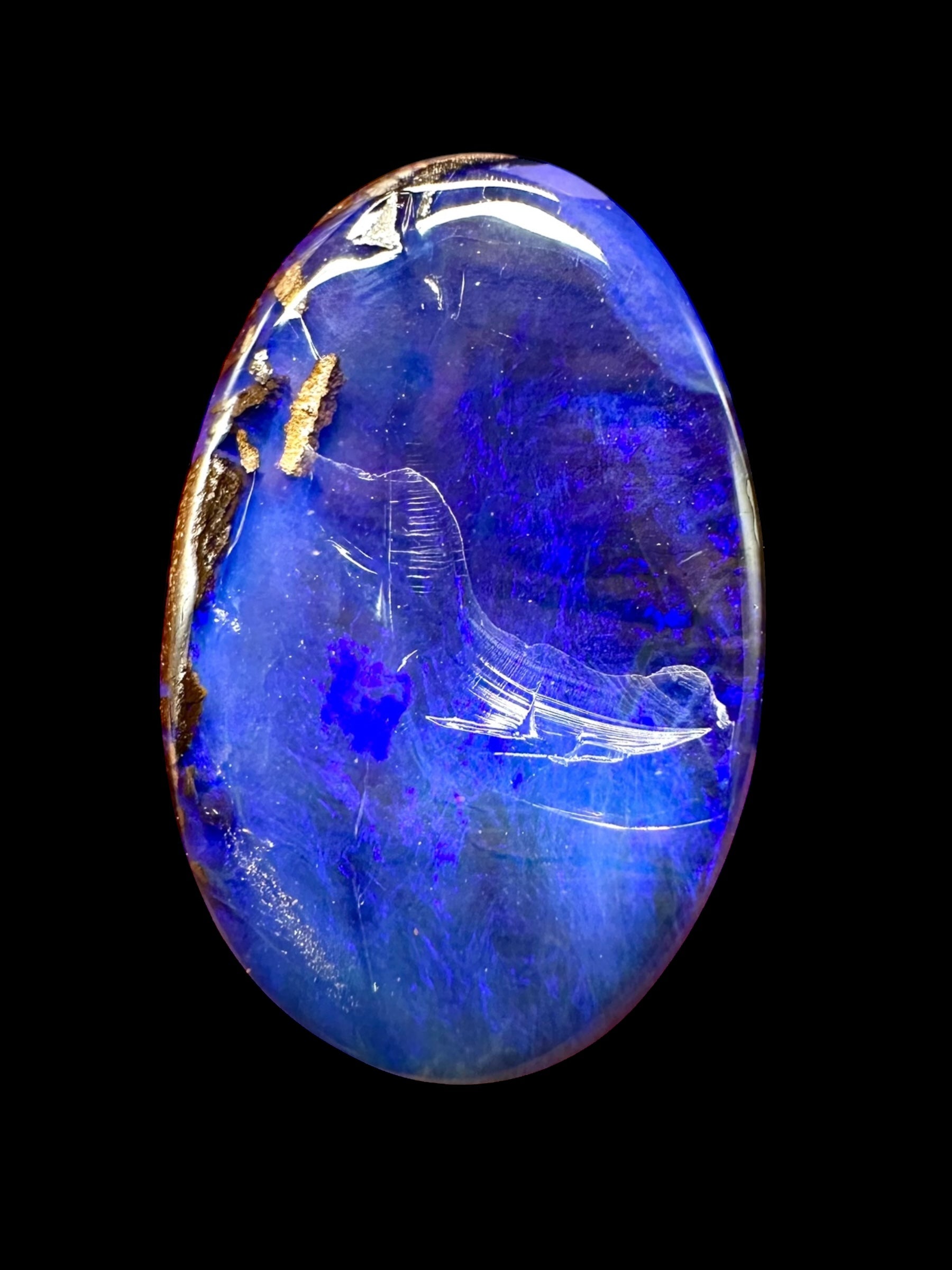 Boulder opal 7,4ct – Cabochon – Winton, Queensland, Australia
