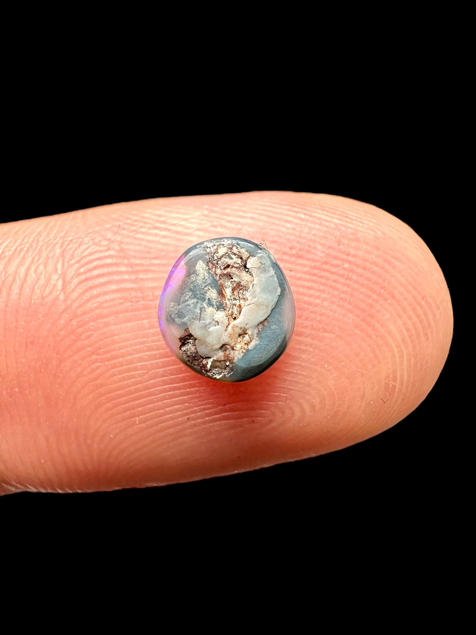 Australian opal 0,4ct – Cabochon – Lightning Ridge, Australia - AO020