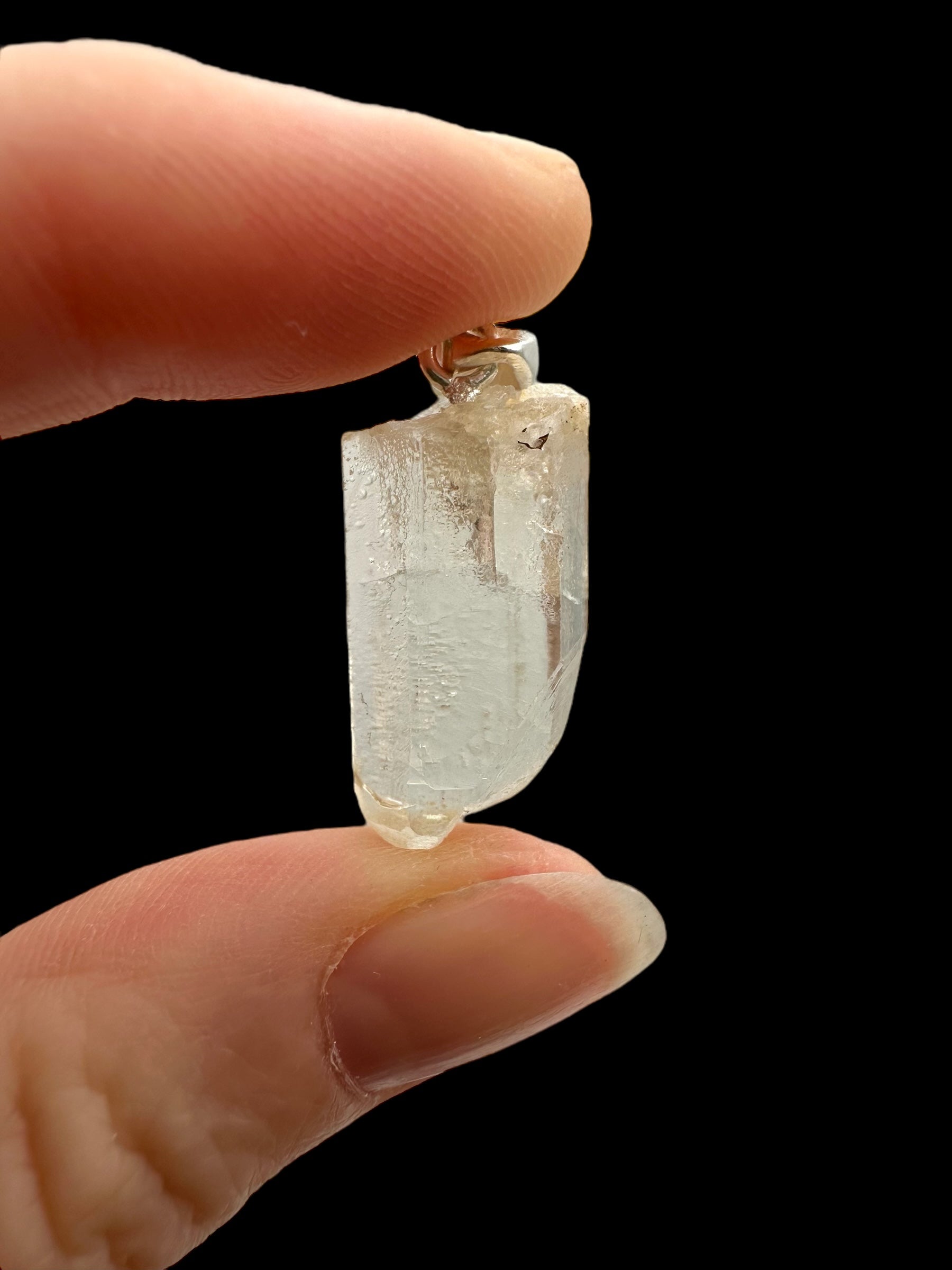 Silver aragonite pendant – Horenec, Czech Republic - SP/AR002