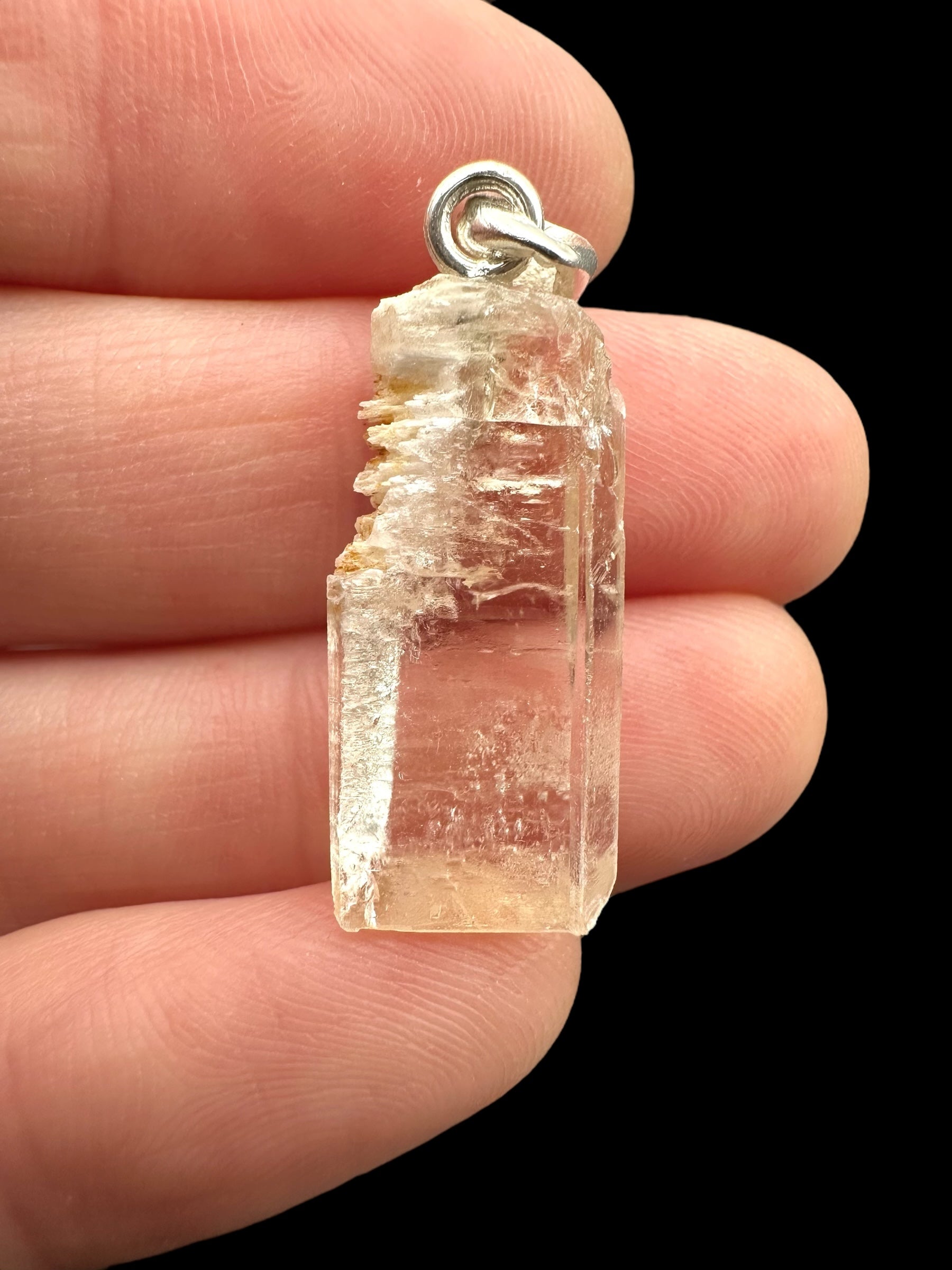 Silver aragonite pendant – Horenec, Czech Republic - SP/AR004