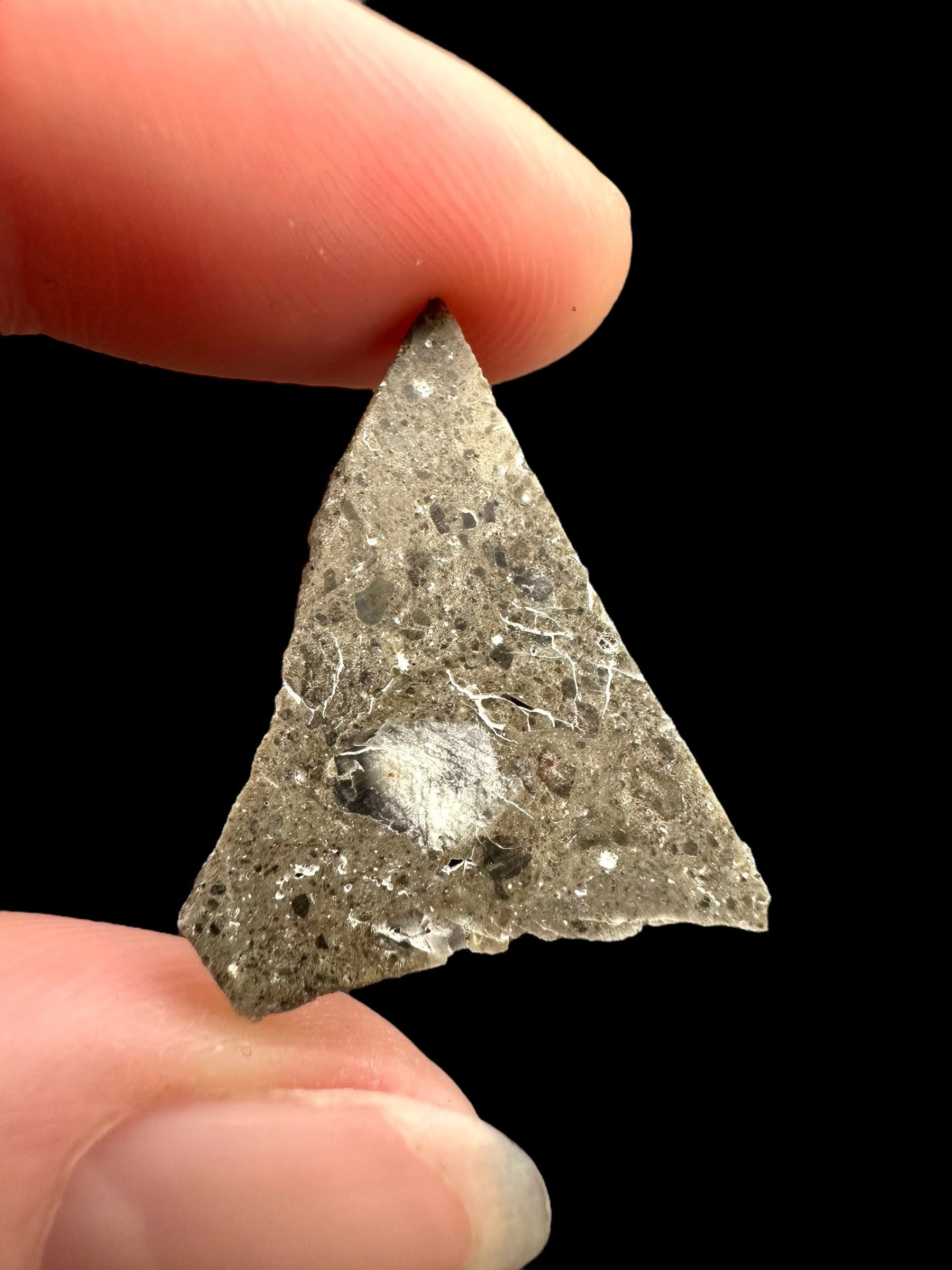 Lunar meteorite Oued el Hamim 001 – 2,1g – Libya - MEOH15