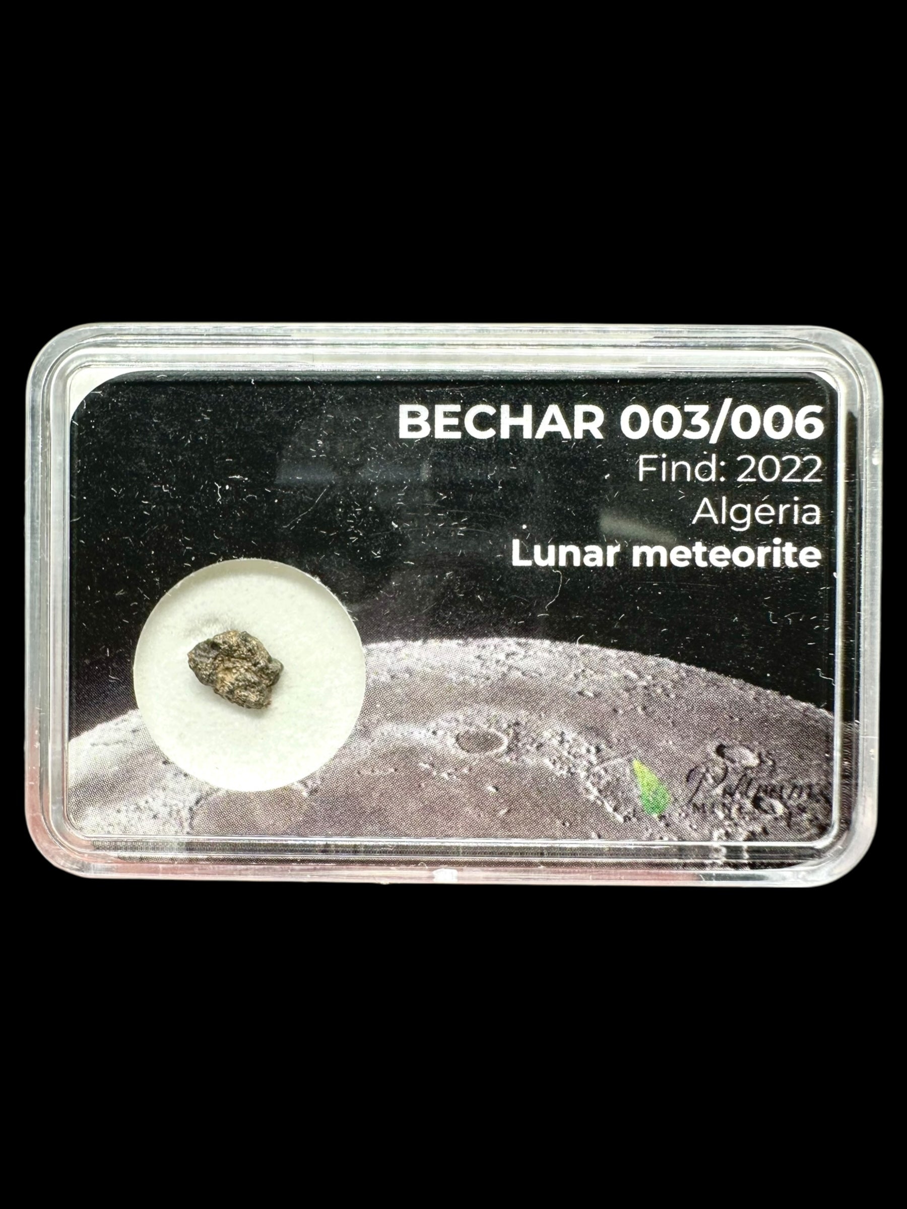 Lunar meteorite Bechar 003/006 – 0,1g – Algeria
