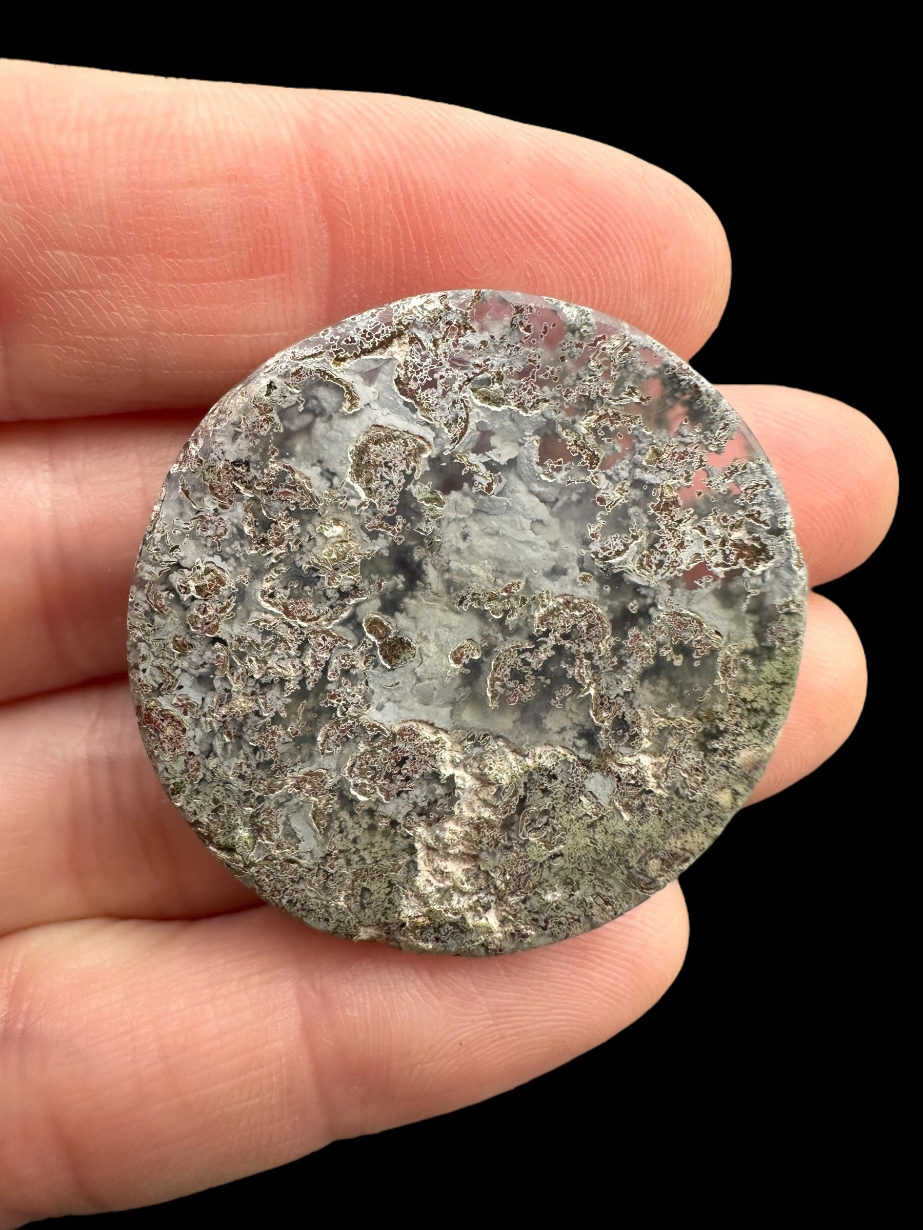 Moos agate cabochon – West Java, Indonesia - MECH85