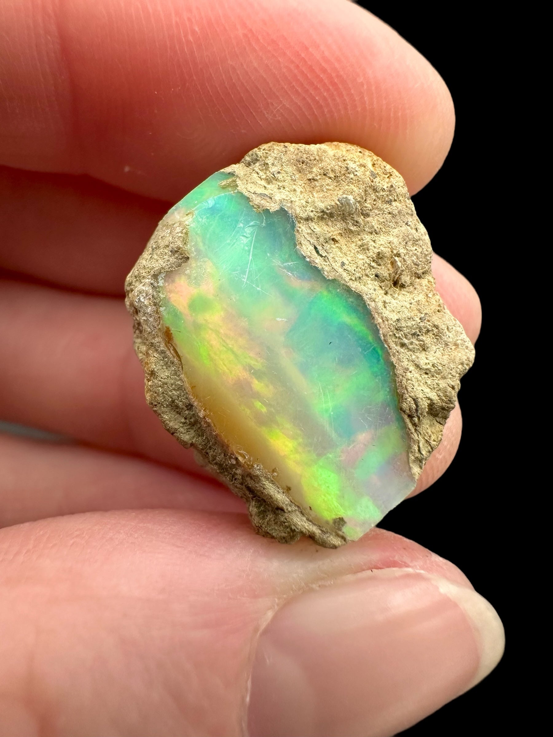Precious opal 17,5ct – Welo, Ethiopia - OP265