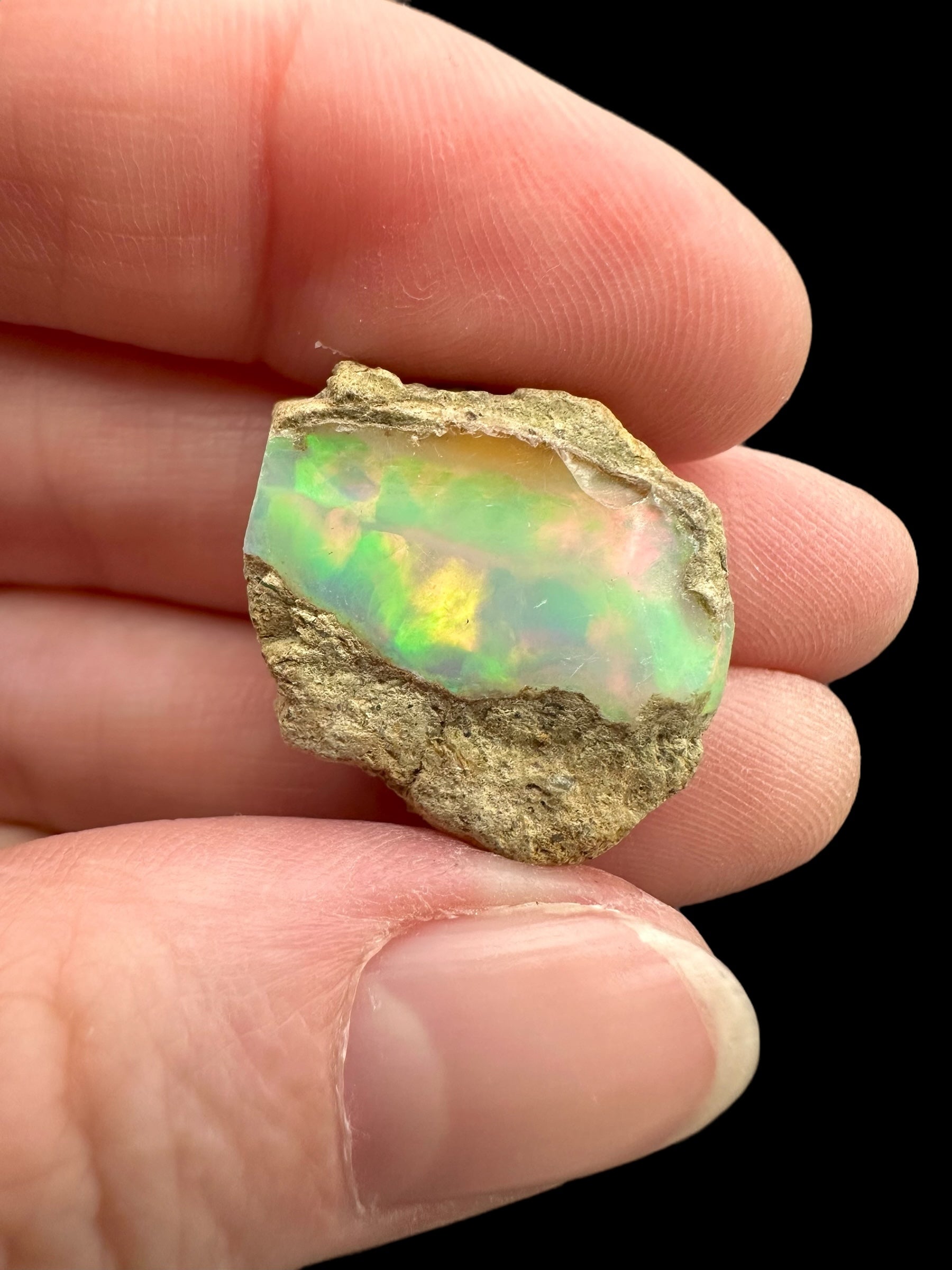 Precious opal 17,5ct – Welo, Ethiopia - OP265