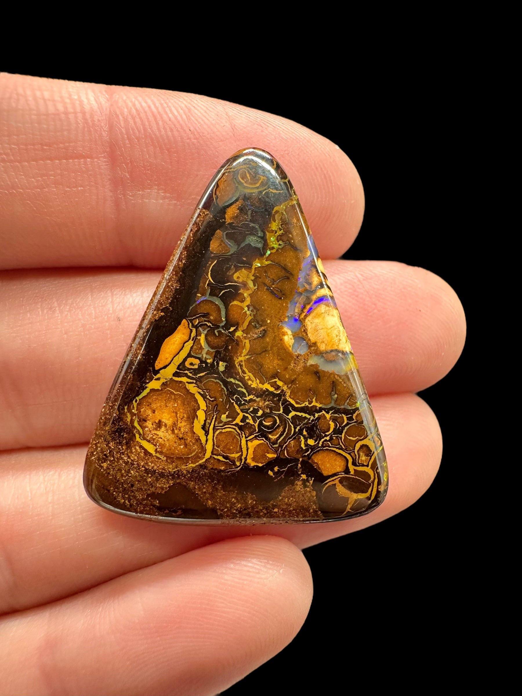 Boulder opal 33,75ct – Cabochon – Koroit, Queensland, Australia - BO020
