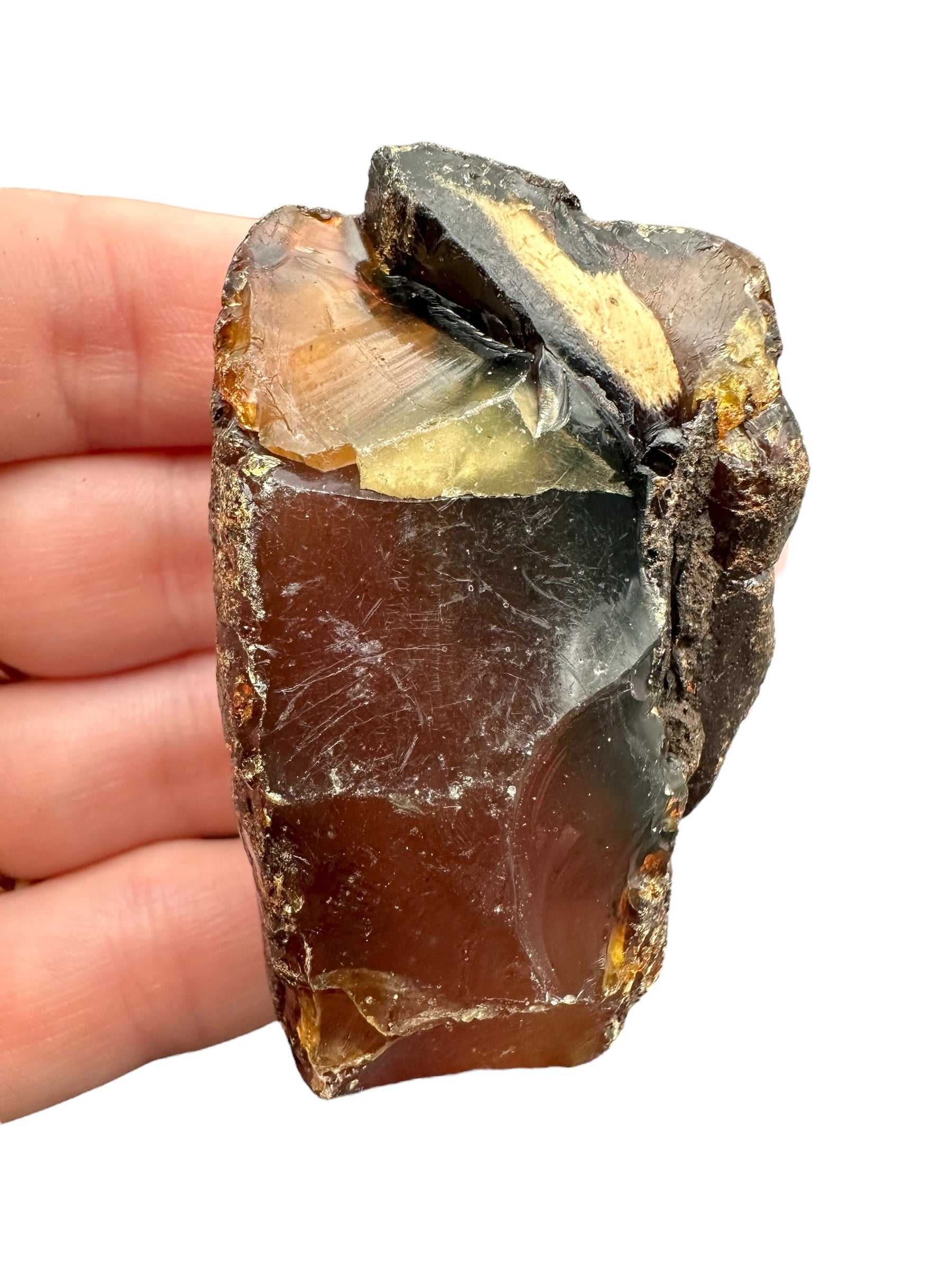 Raw amber – Sumatra, Indonesia - JNI36