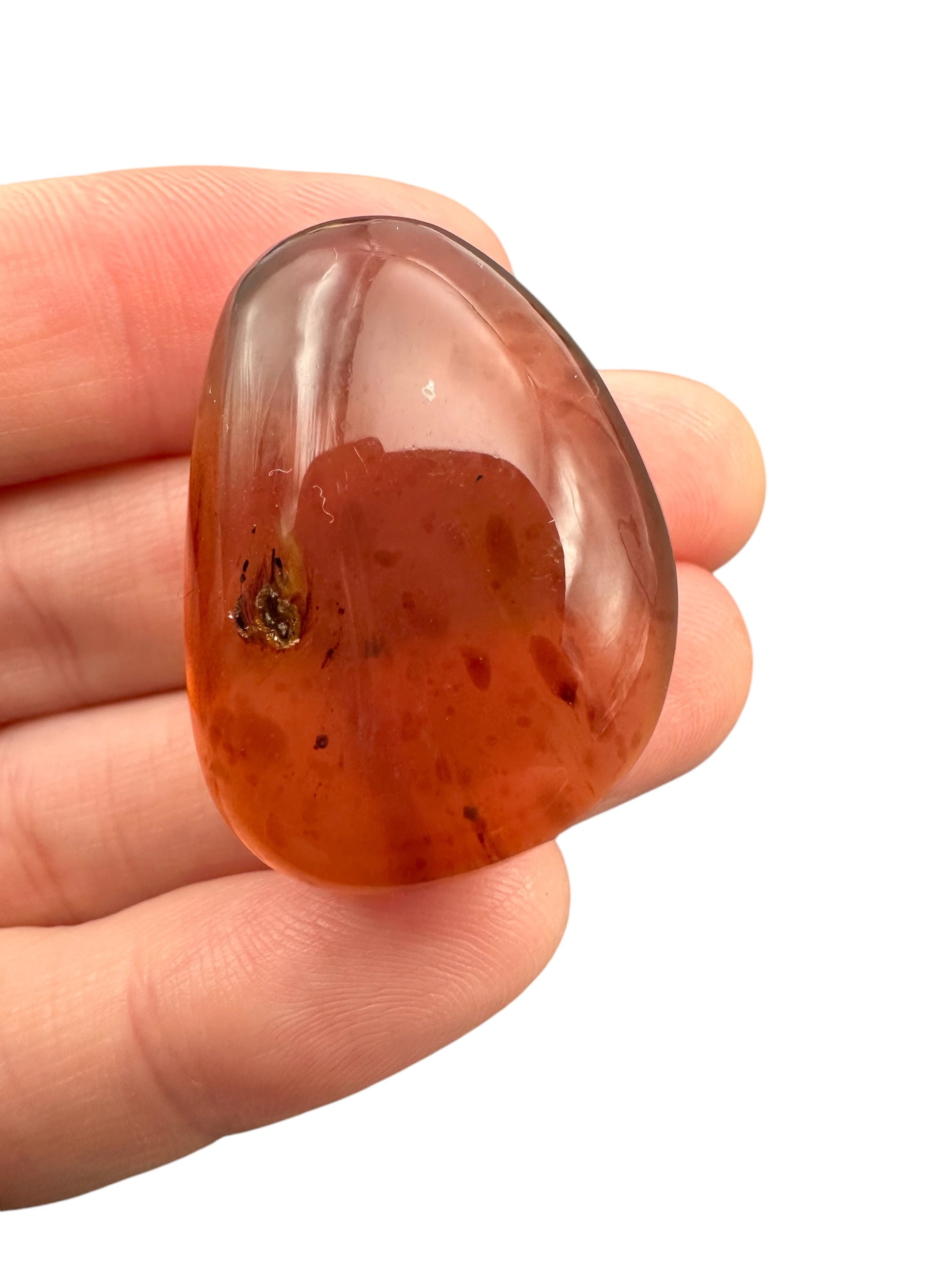 Tumbled amber – Sumatra, Indonesia - JN252