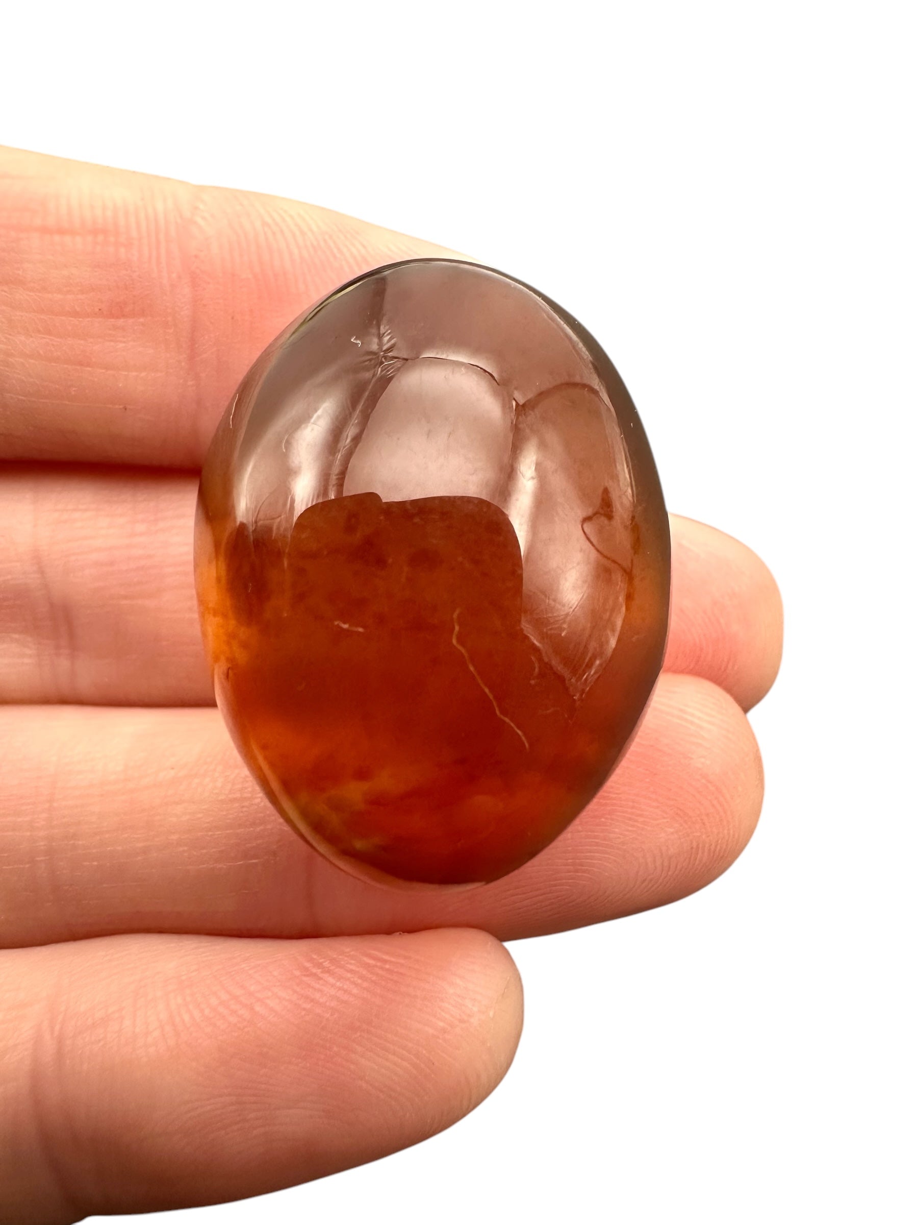 Tumbled amber – Sumatra, Indonesia - JN256