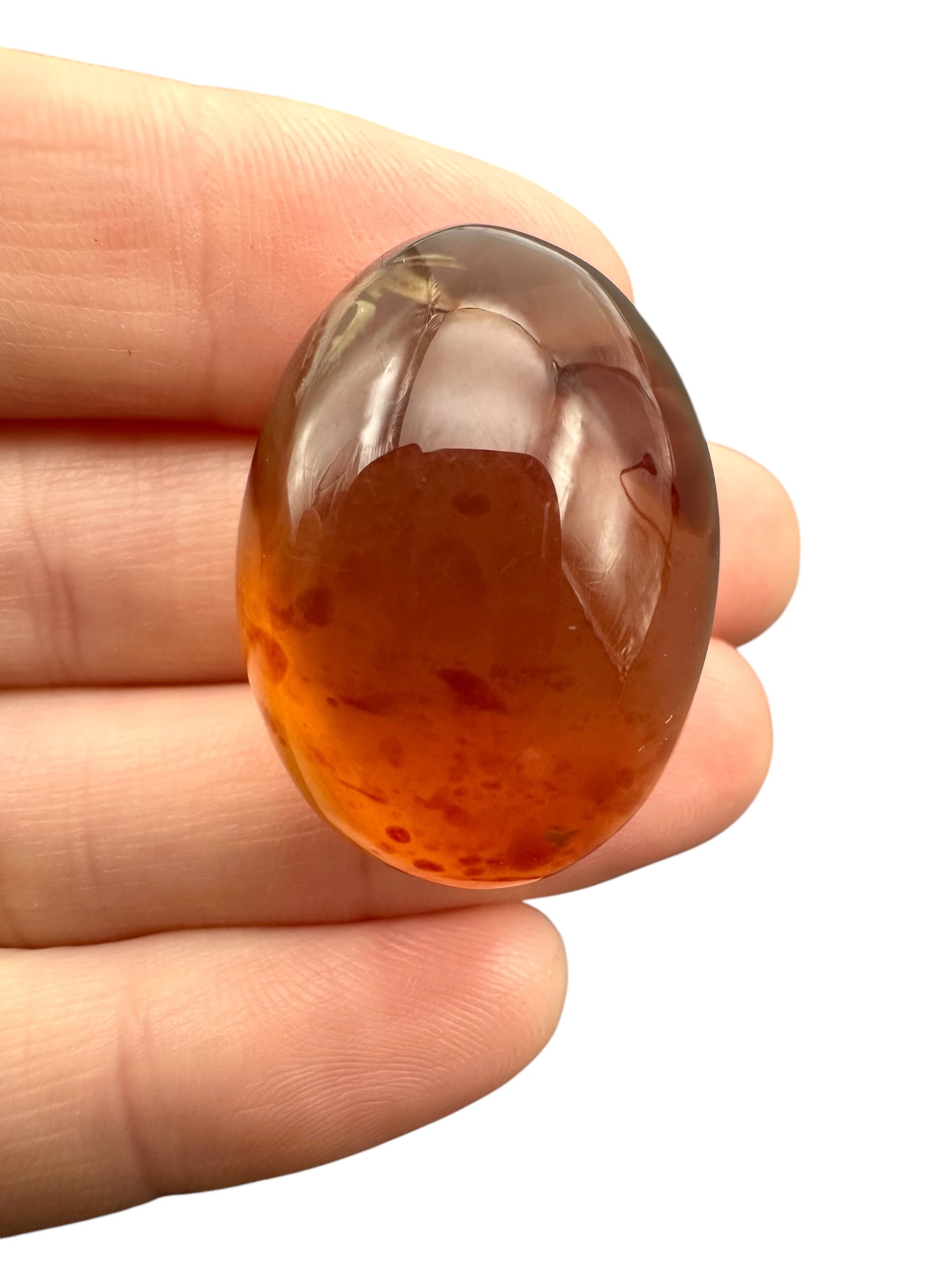 Tumbled amber – Sumatra, Indonesia