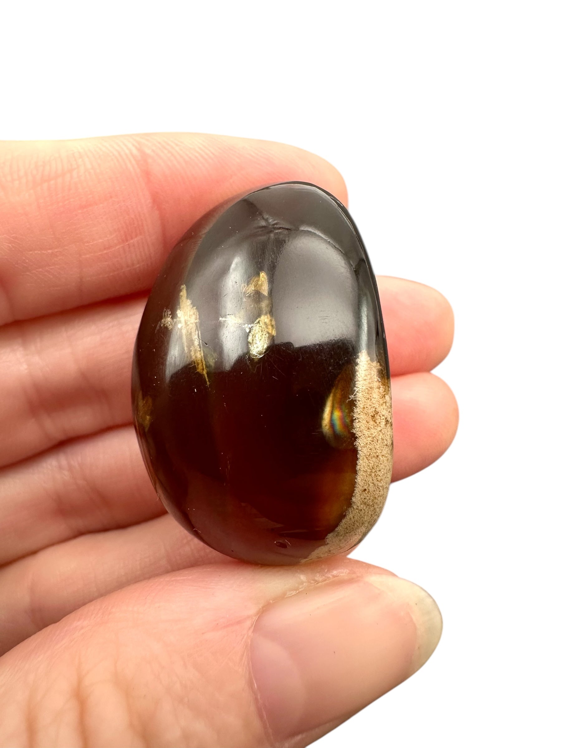 Tumbled amber – Sumatra, Indonesia