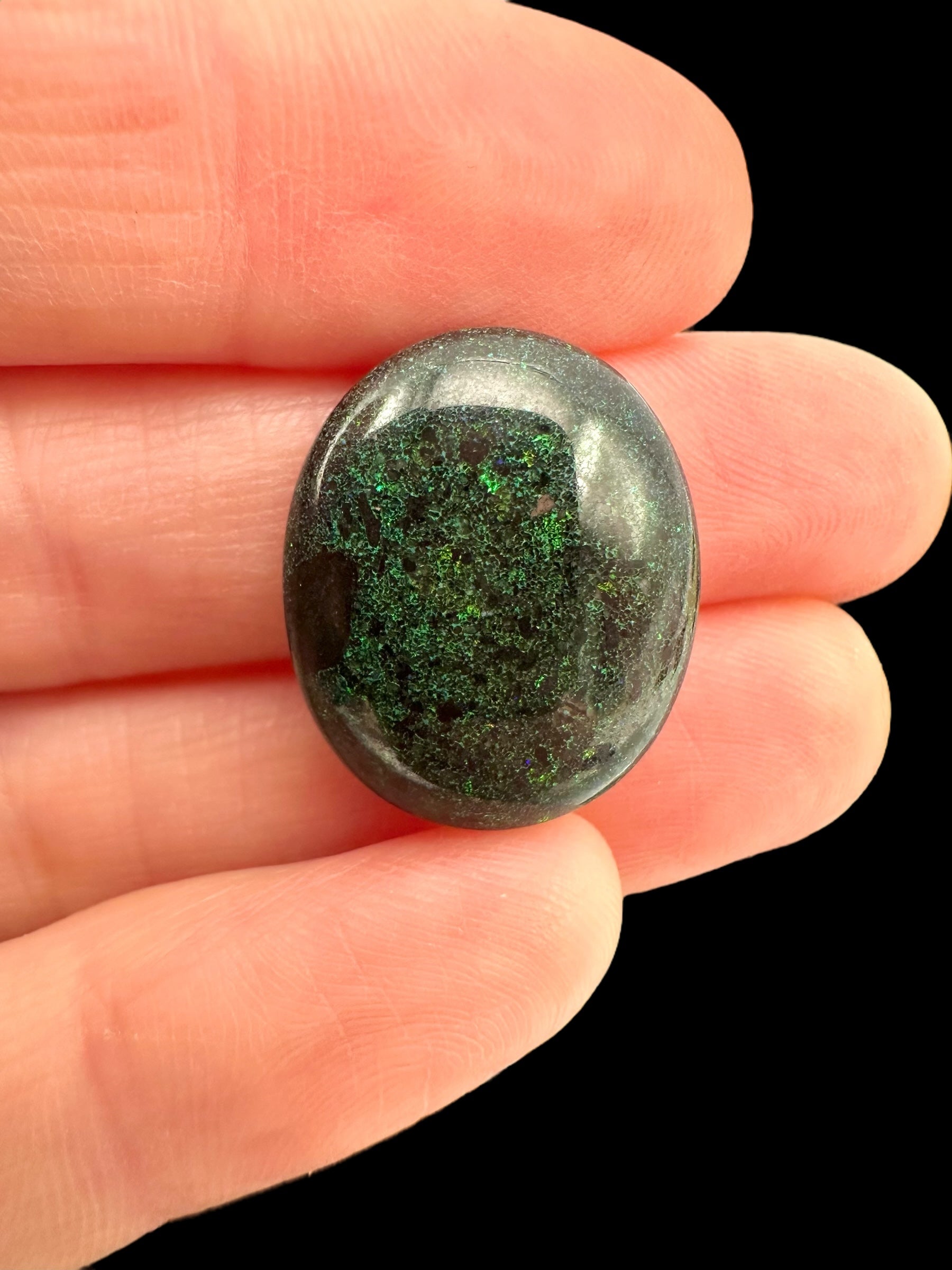 Australian opal 15ct – Cabochon – Andamooka, Australia