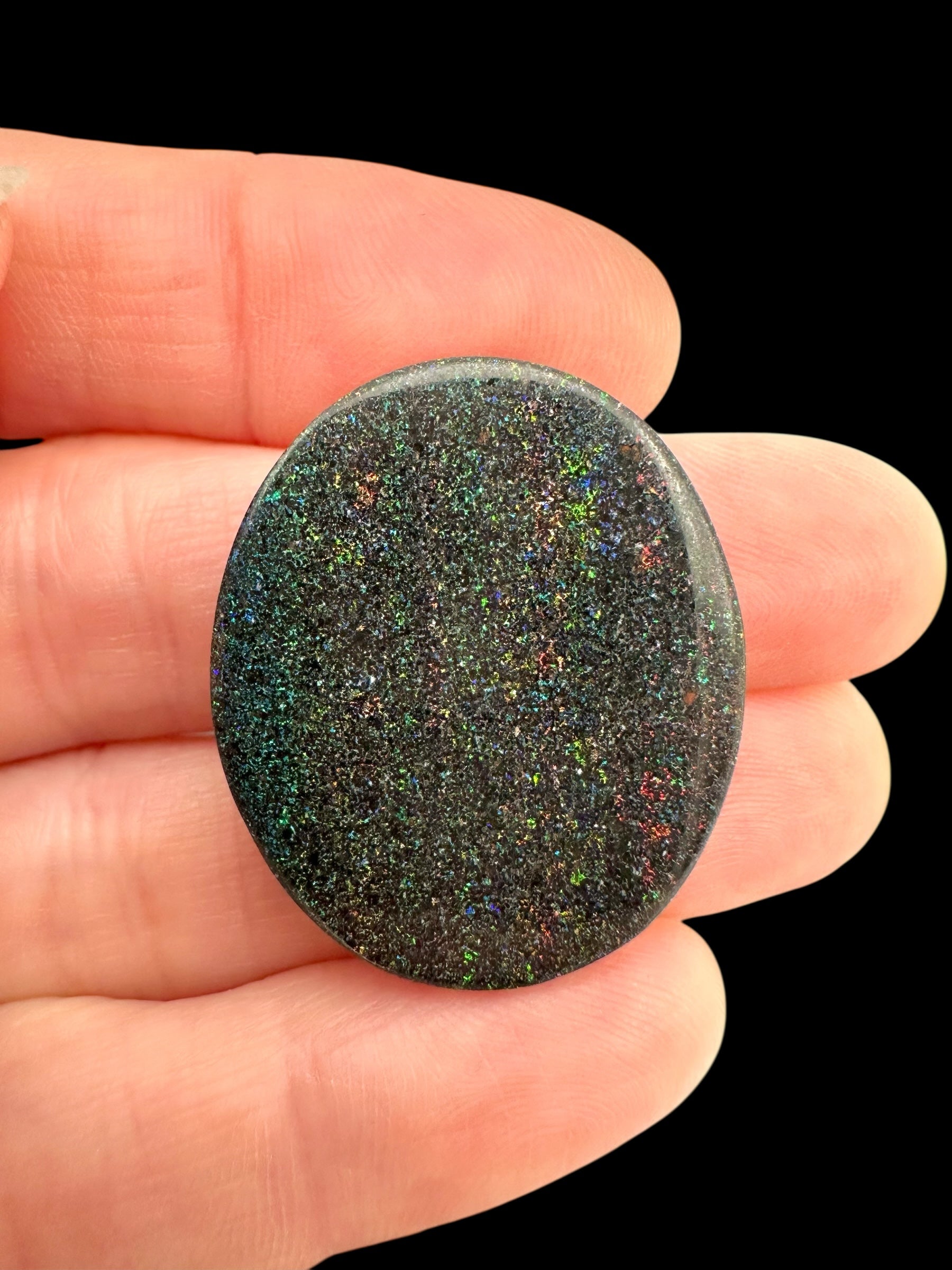 Australian opal 23,4ct – Cabochon – Andamooka, Australia