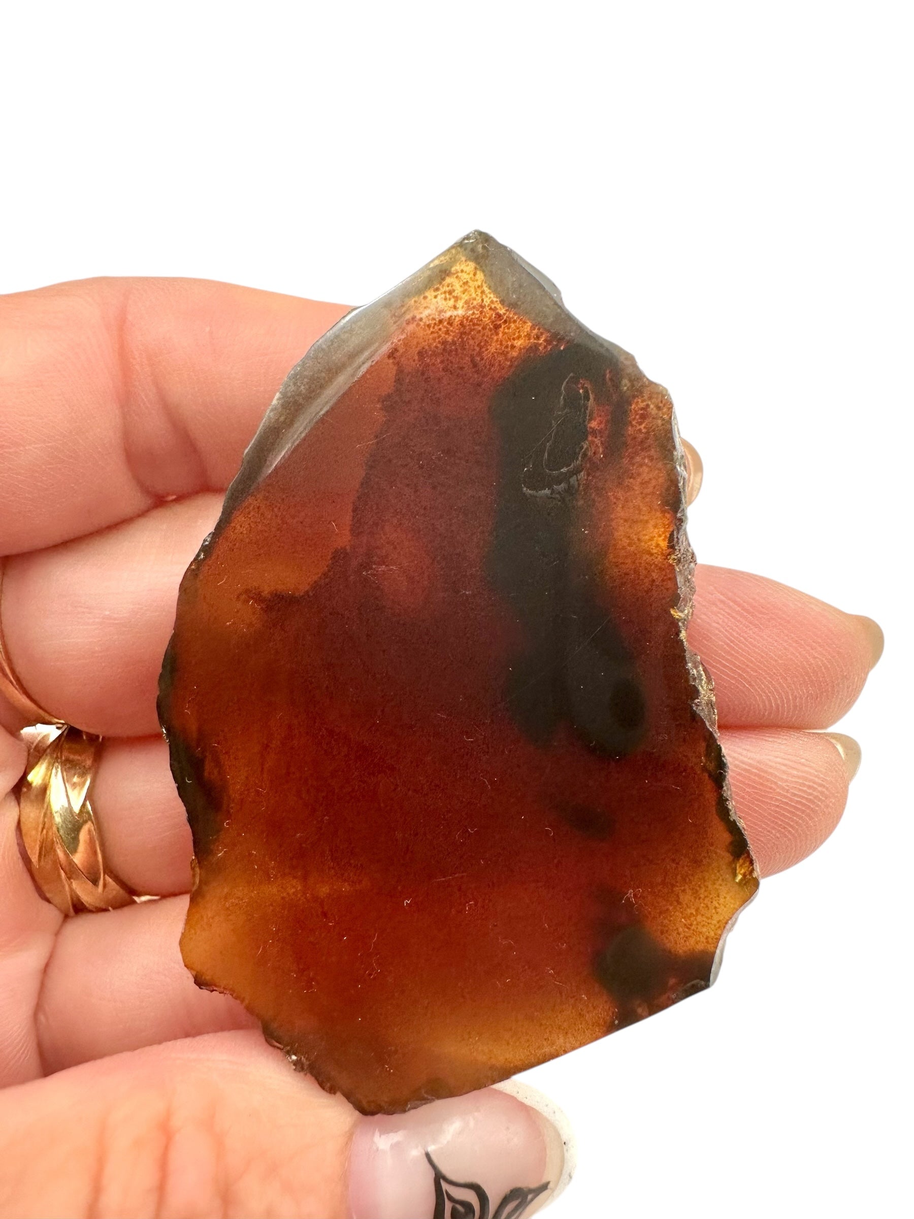 Amber slice – Sumatra, Indonesia