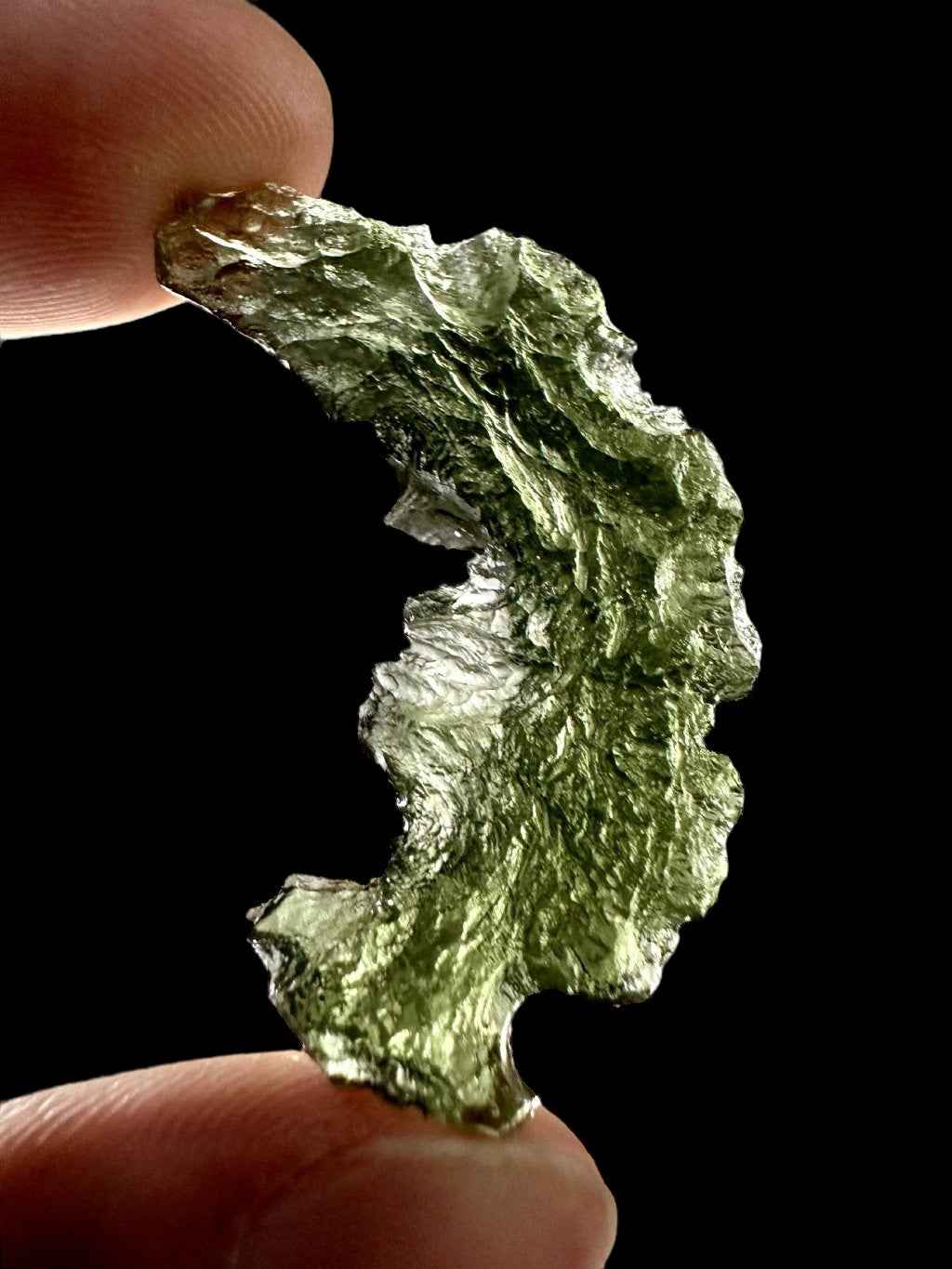 Moldavite – Locenice za jimkou – 4,6g - V1642
