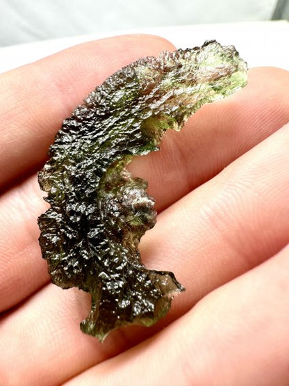 Moldavite Grezza – Locenice za jimkou – 4,6g - V054