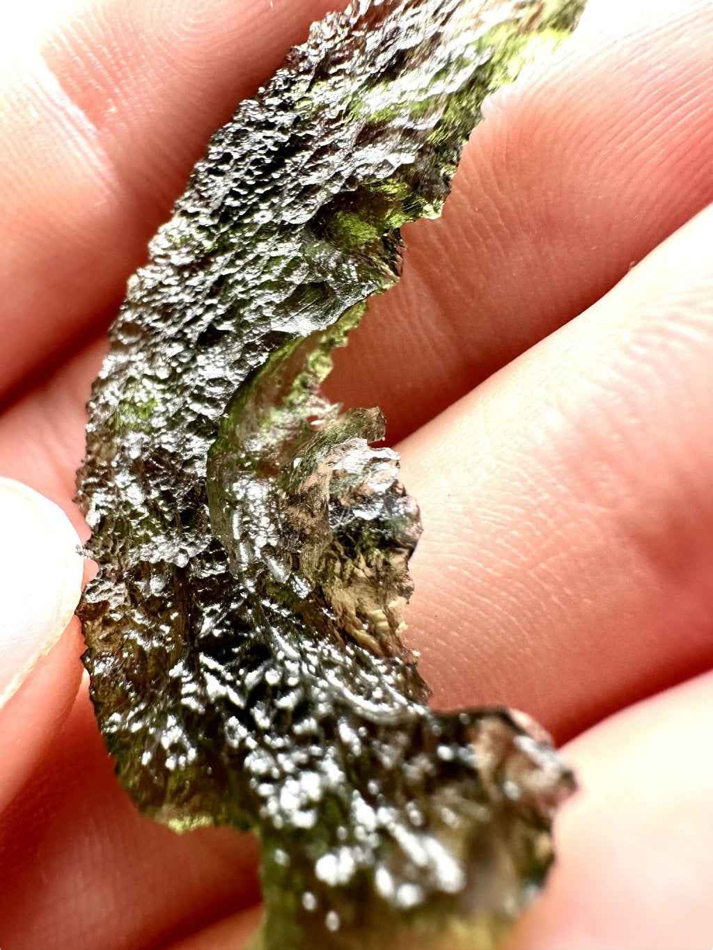 Moldavite – Locenice za jimkou – 4,6g - V1642
