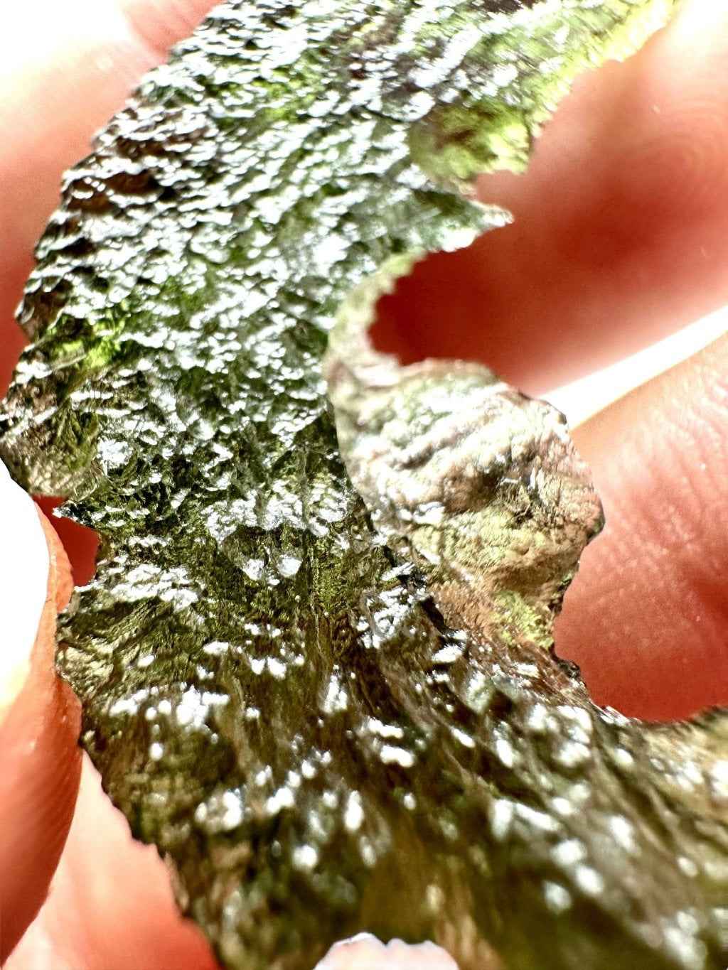 Moldavite – Locenice za jimkou – 4,6g - V1642