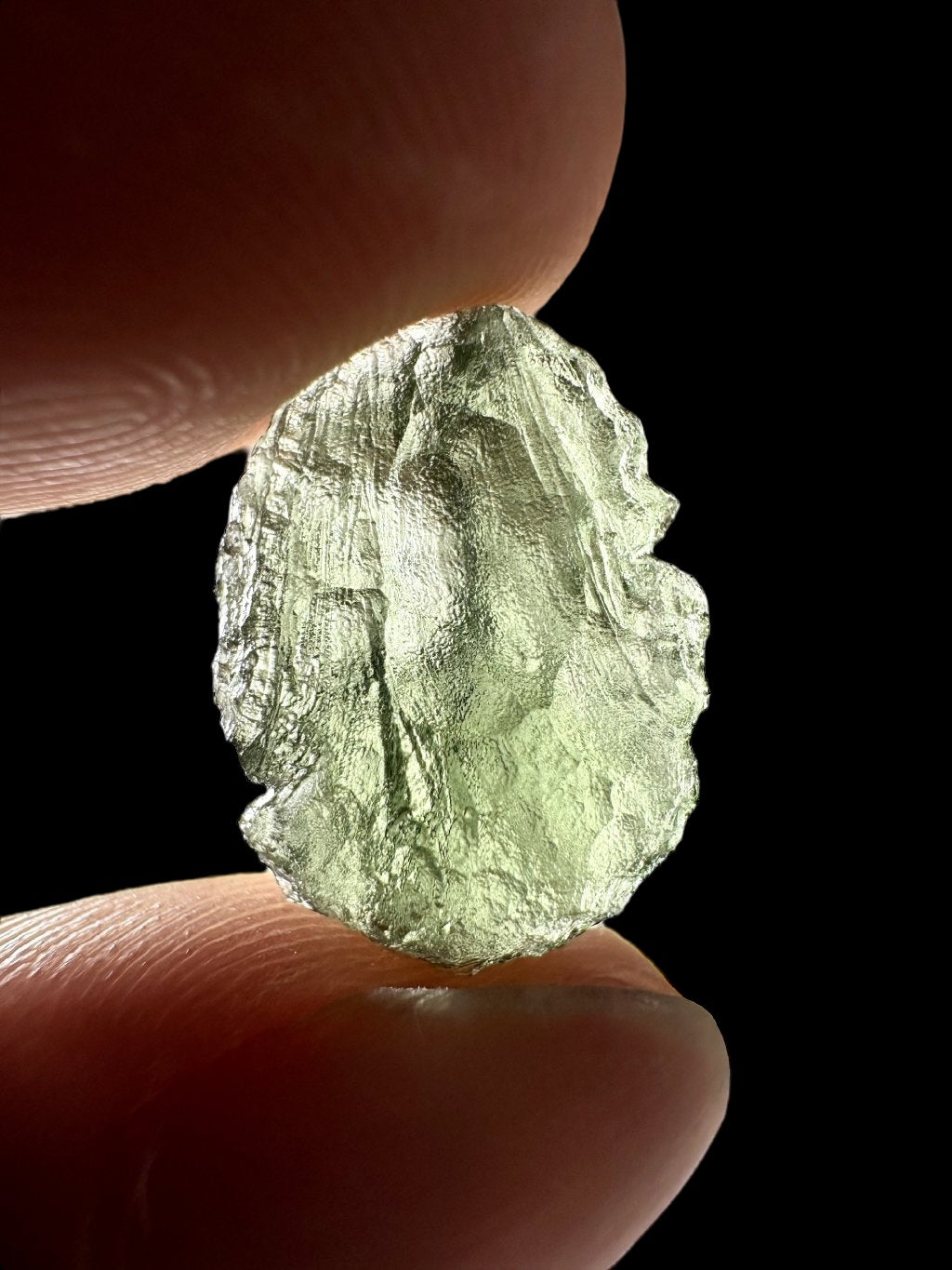 Moldavite – Olesnice – 1,5g - V2225